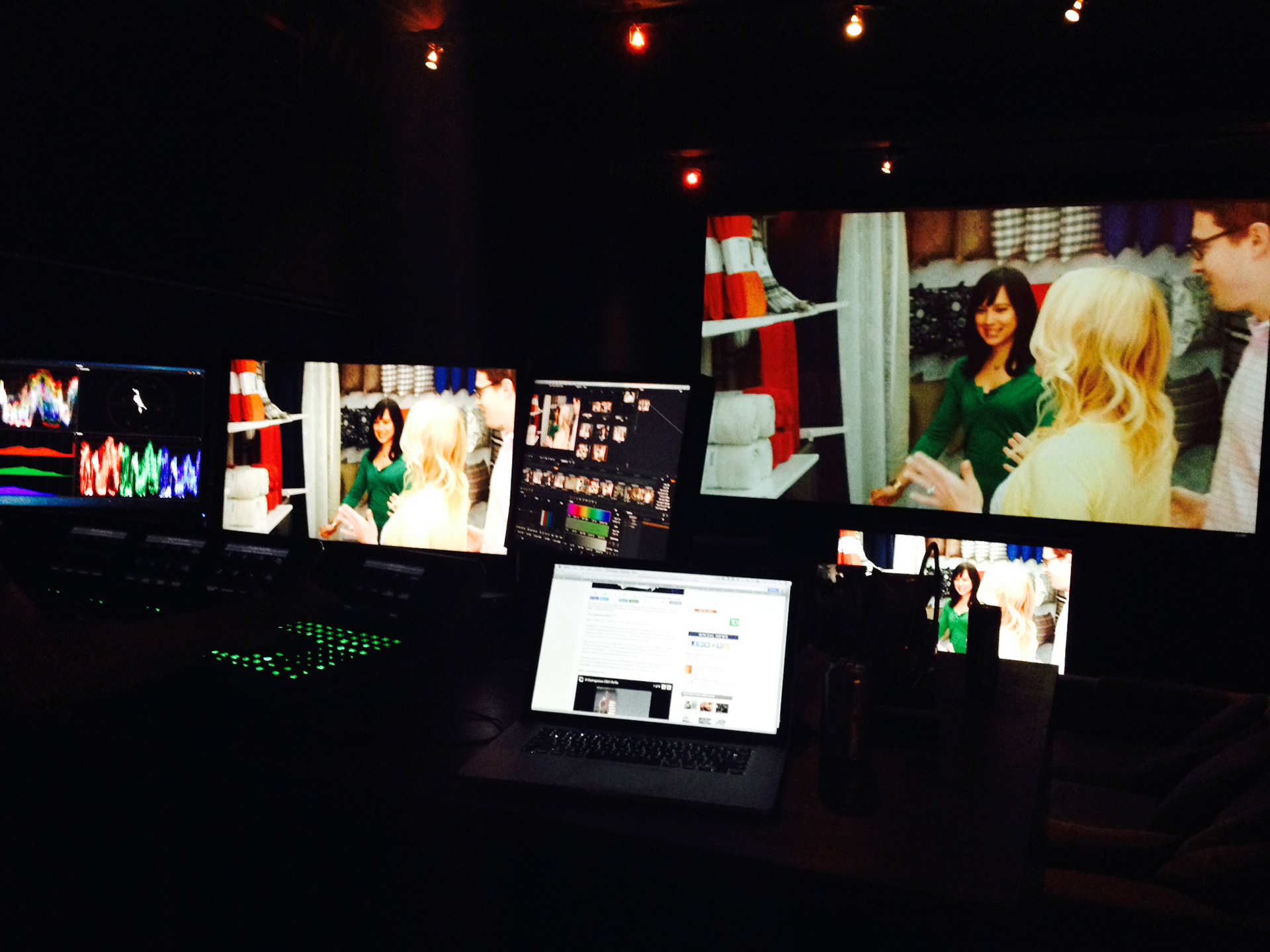 Working on the colour correct for final