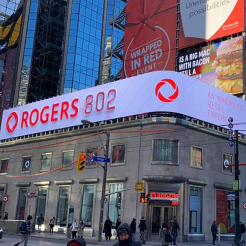Rogers 302 Exterior digital signage