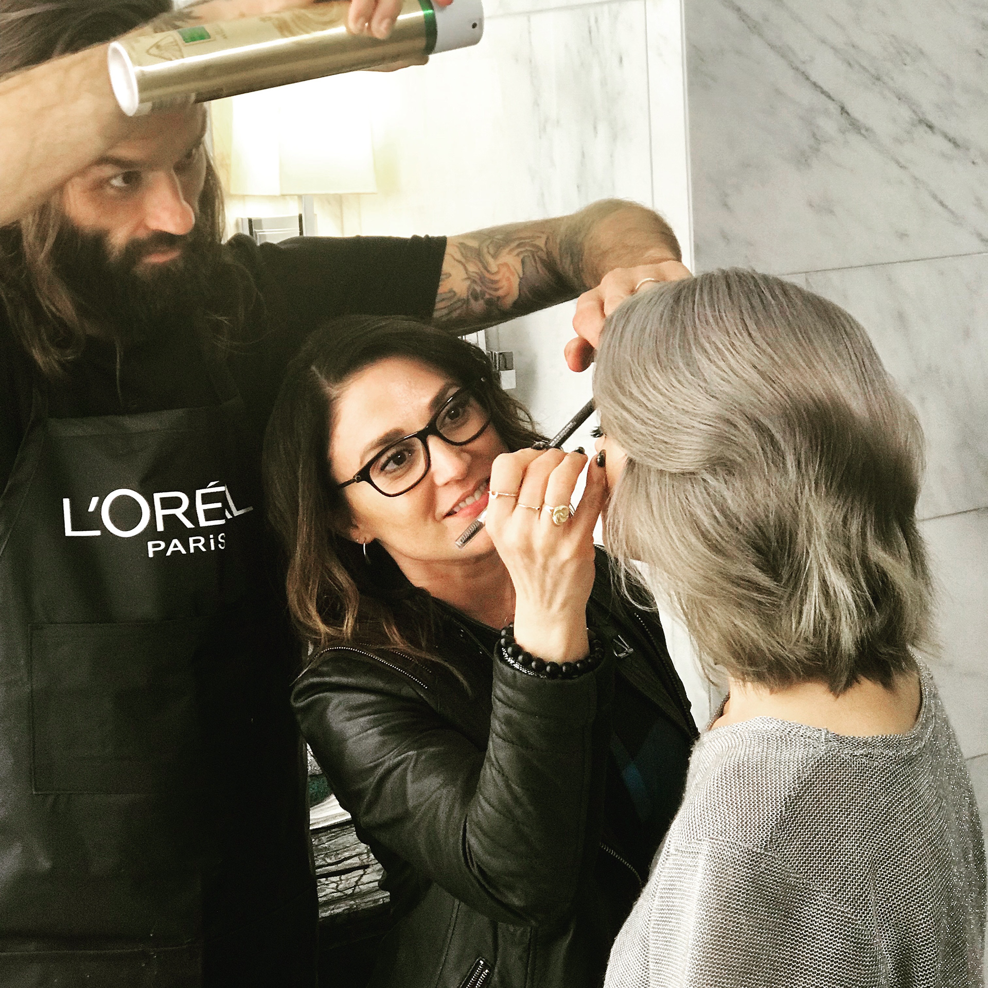 L'Oreal Shoot