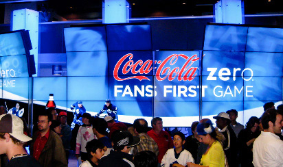 Air Canada Centre Digital Signage Experience