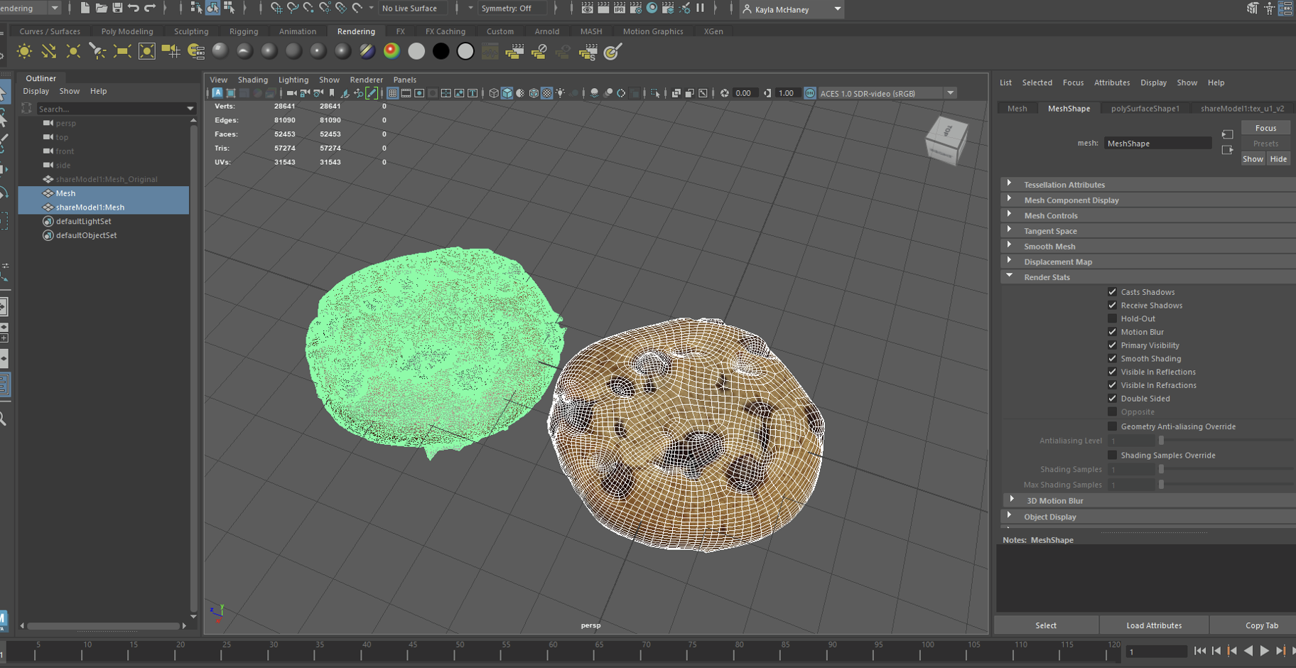 Retopologized Photogrammetry
