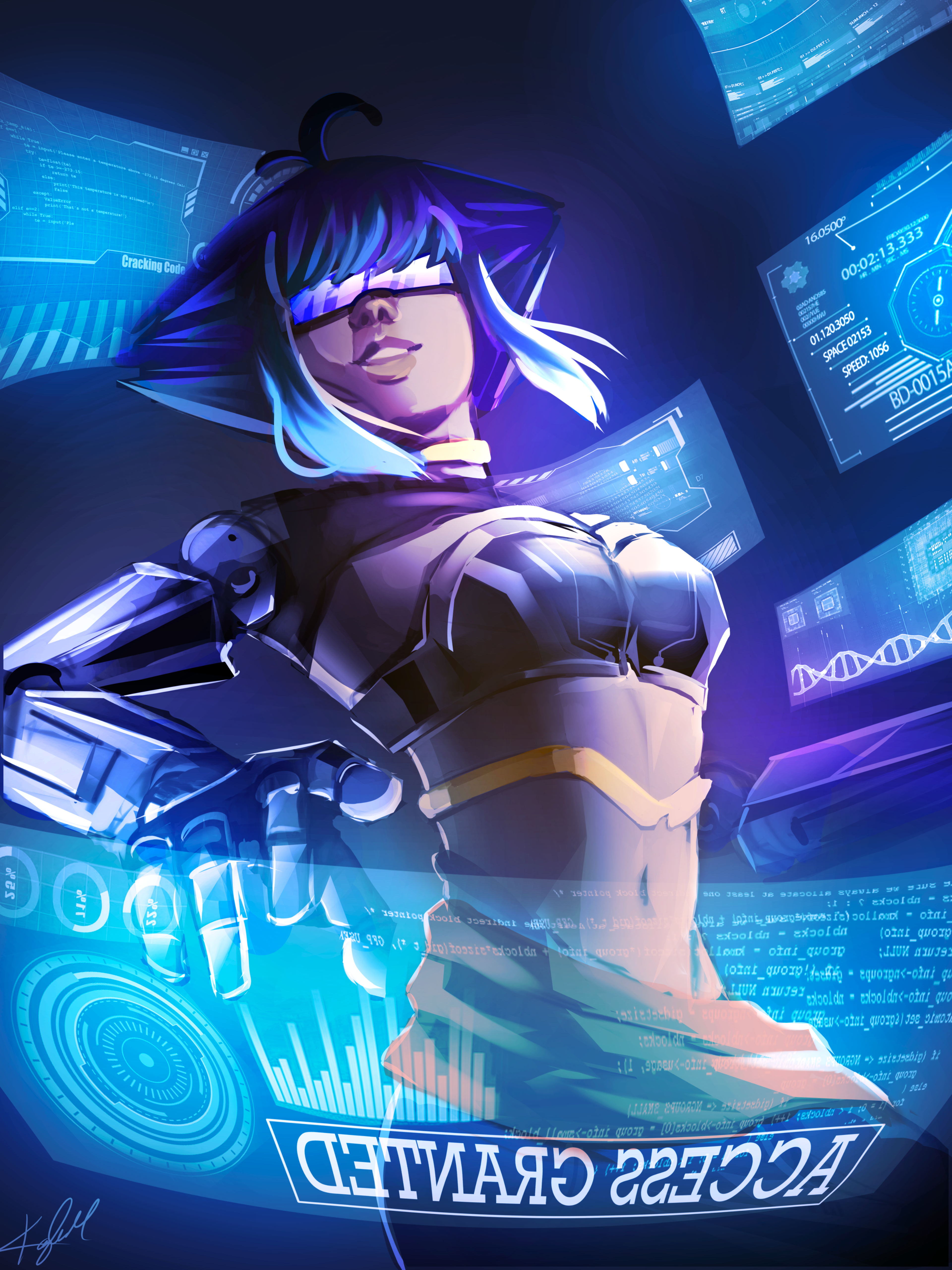 Futuristic Character