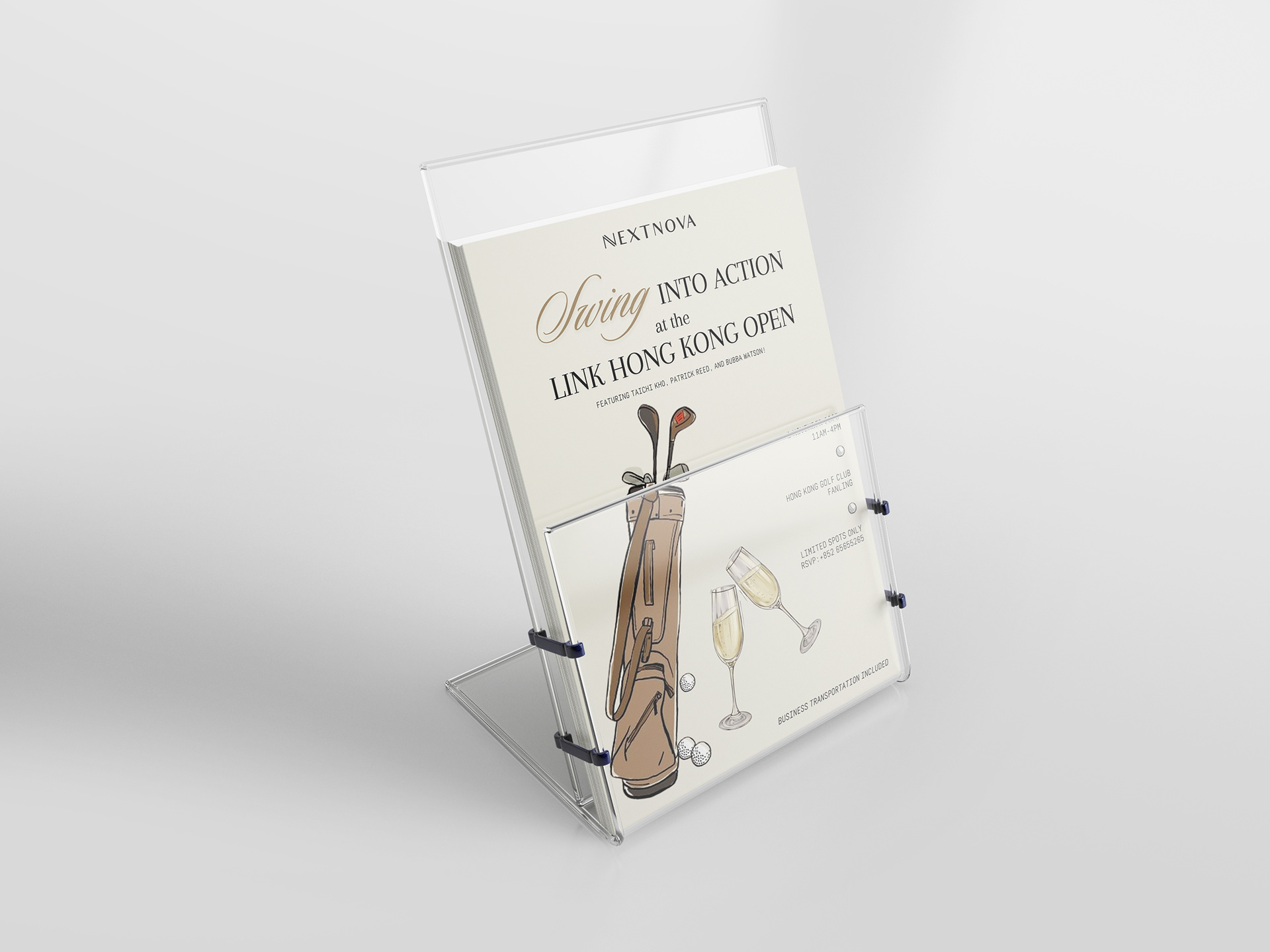 Next Nova X HK Golf Club - Flyer