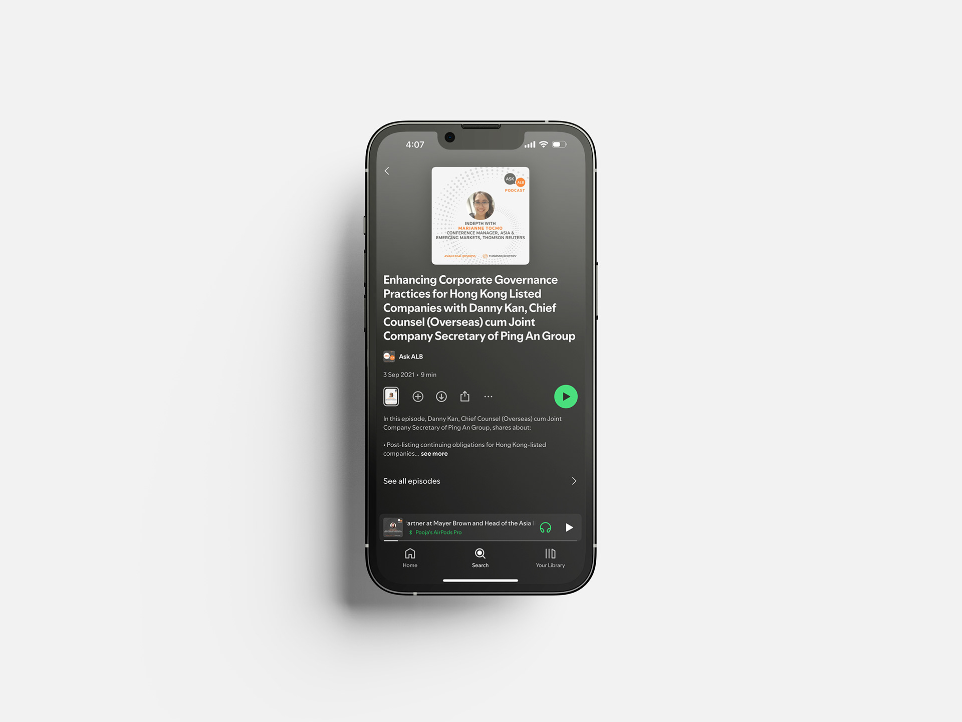 Ask ALB Podcast Cards