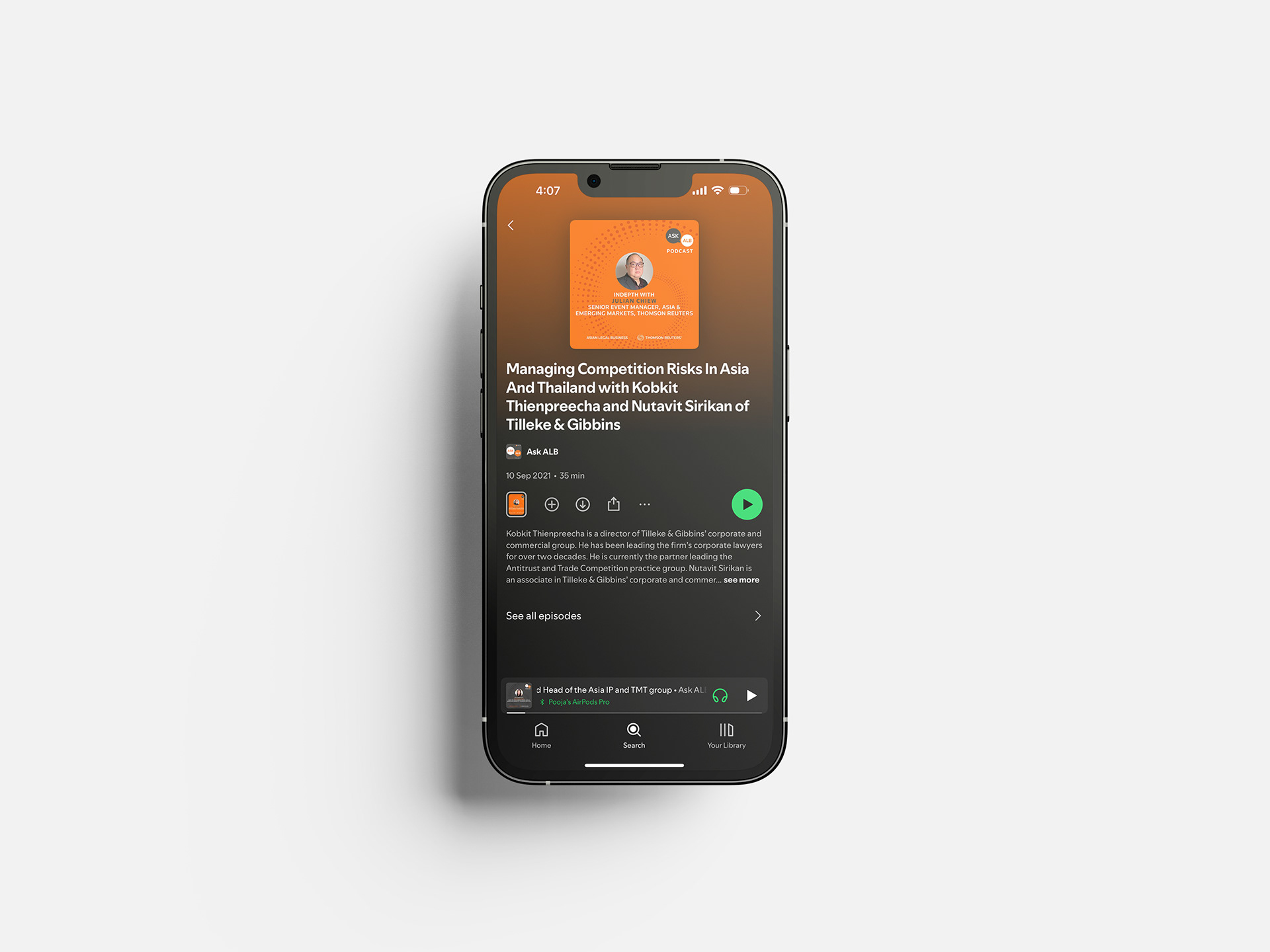 Ask ALB Podcast Cards