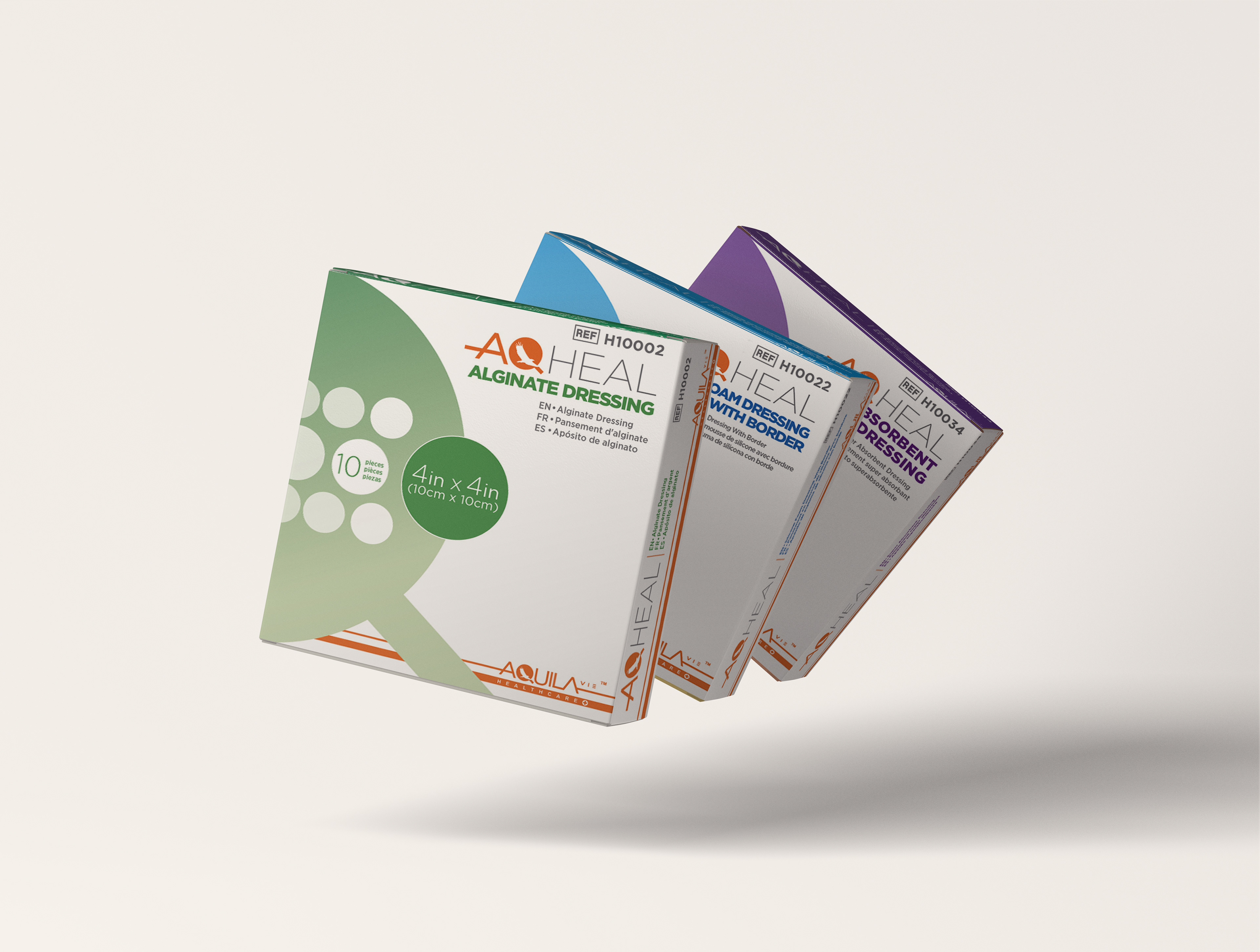 Aquila Healthcare - Packaging