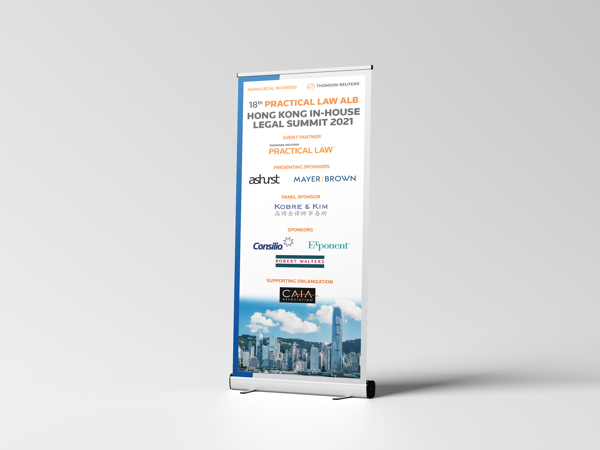ALB Hong Kong Legal Summit - Roll up Banner