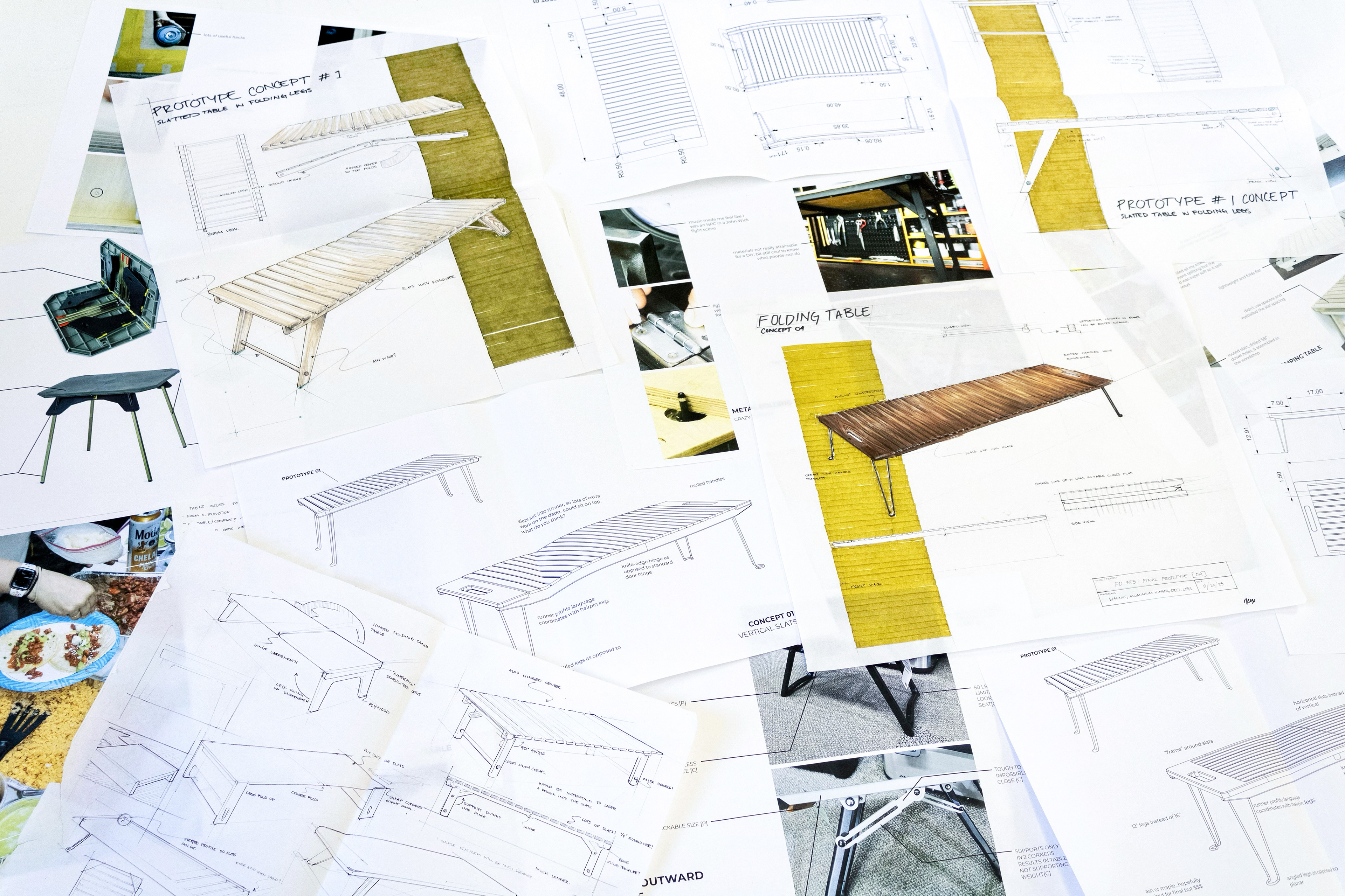 CONTACT table research & ideation