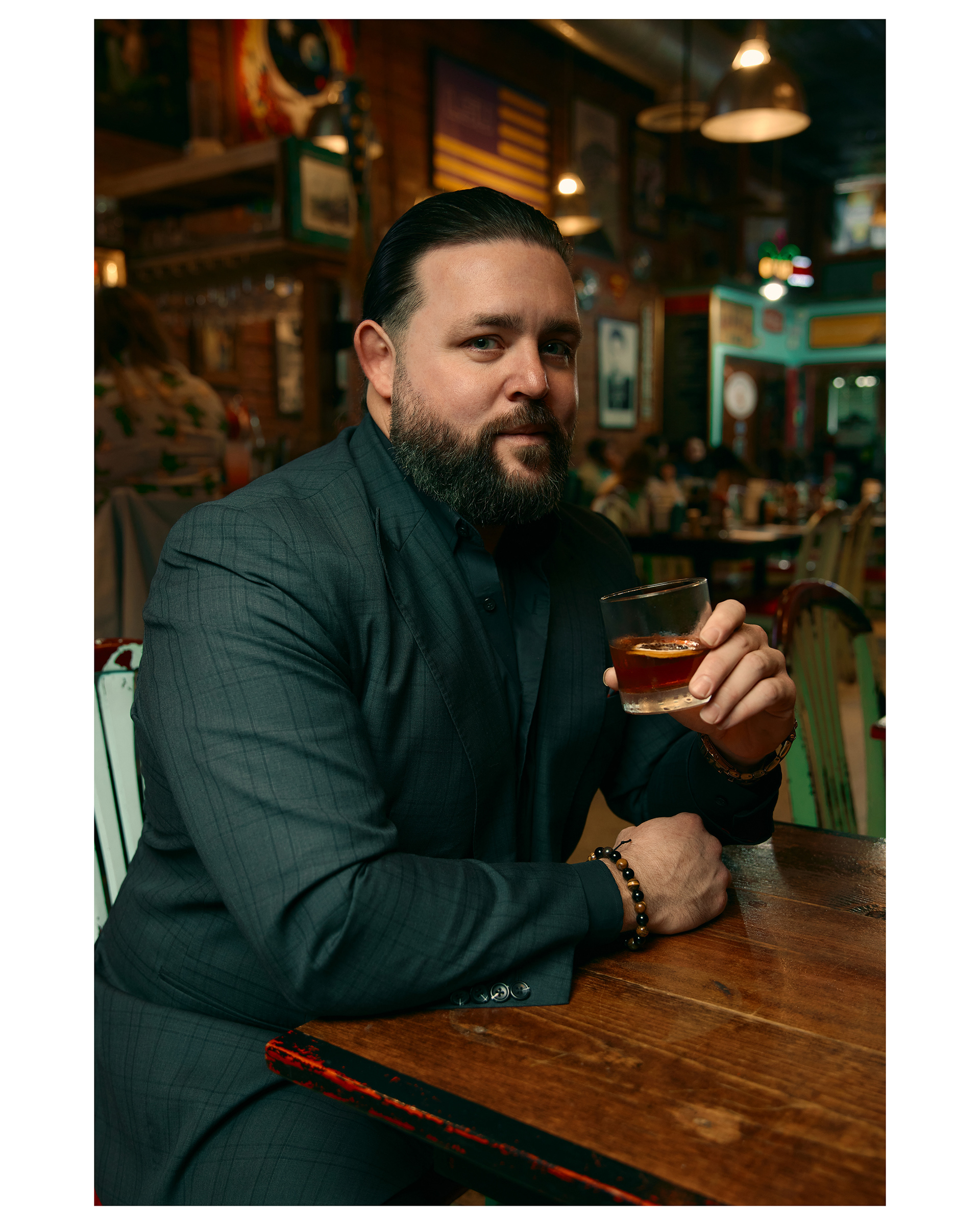 Colt Mire at Tia Juanita's in Downtown Lake Charles, La