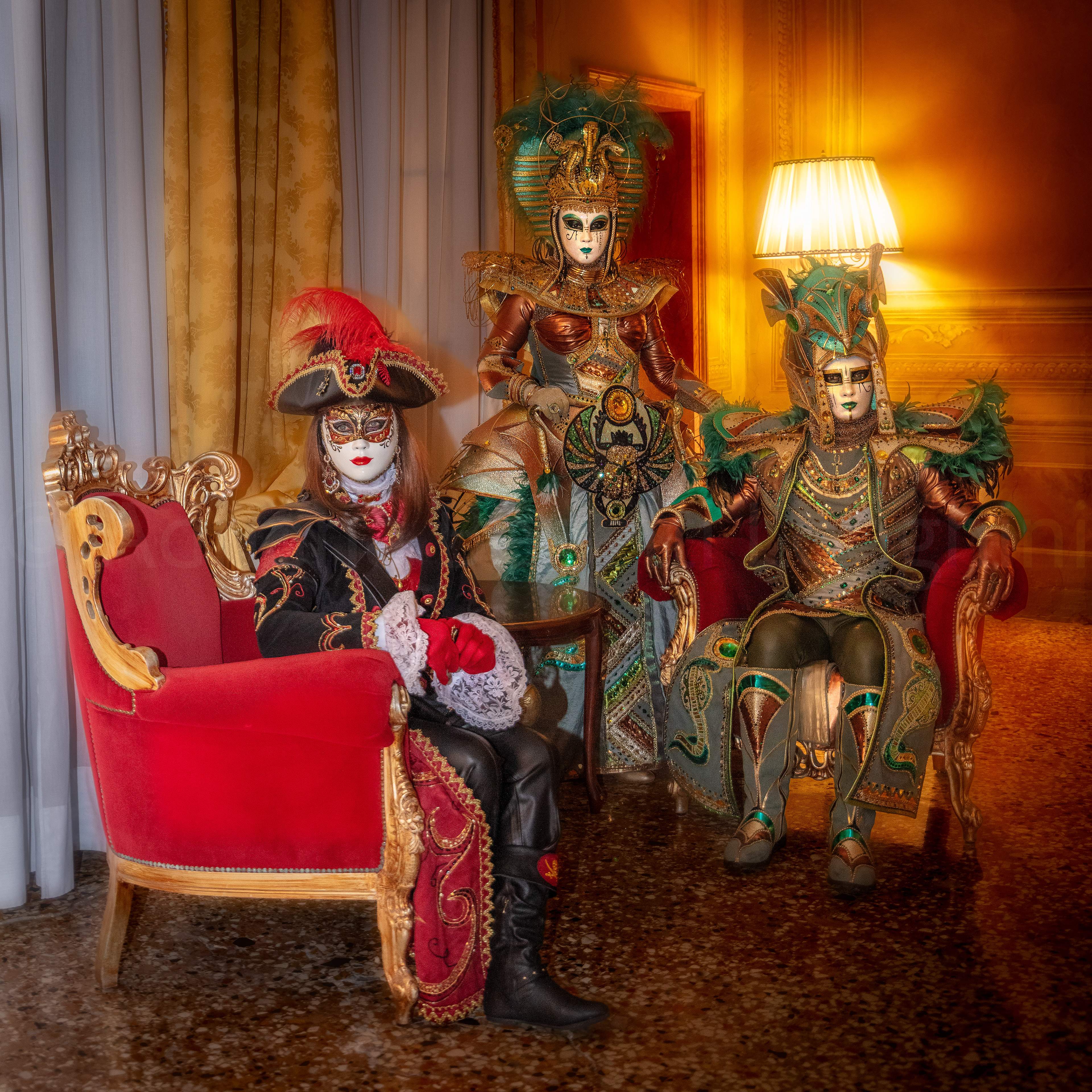 Patty Lbr, Joelle Canavaggio and Gonzague Canavaggio