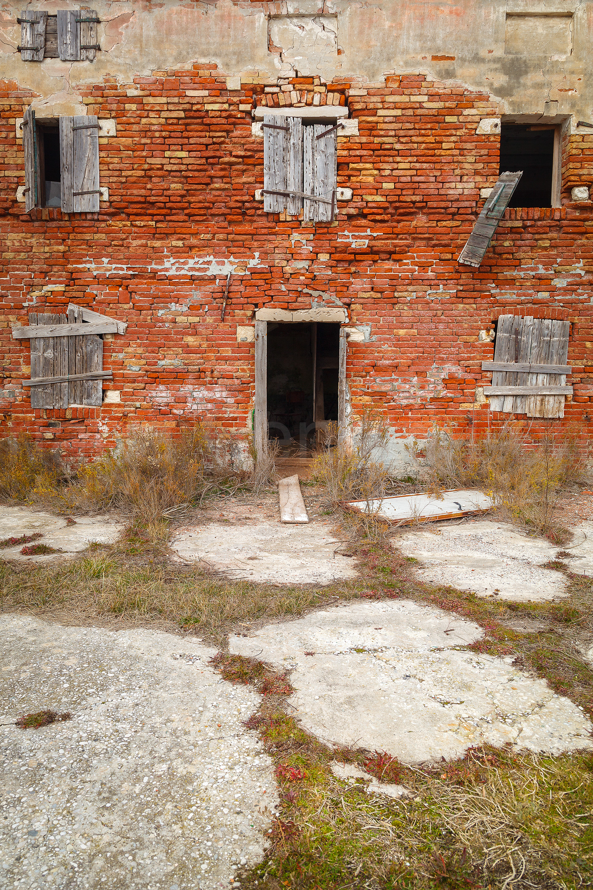 the front door