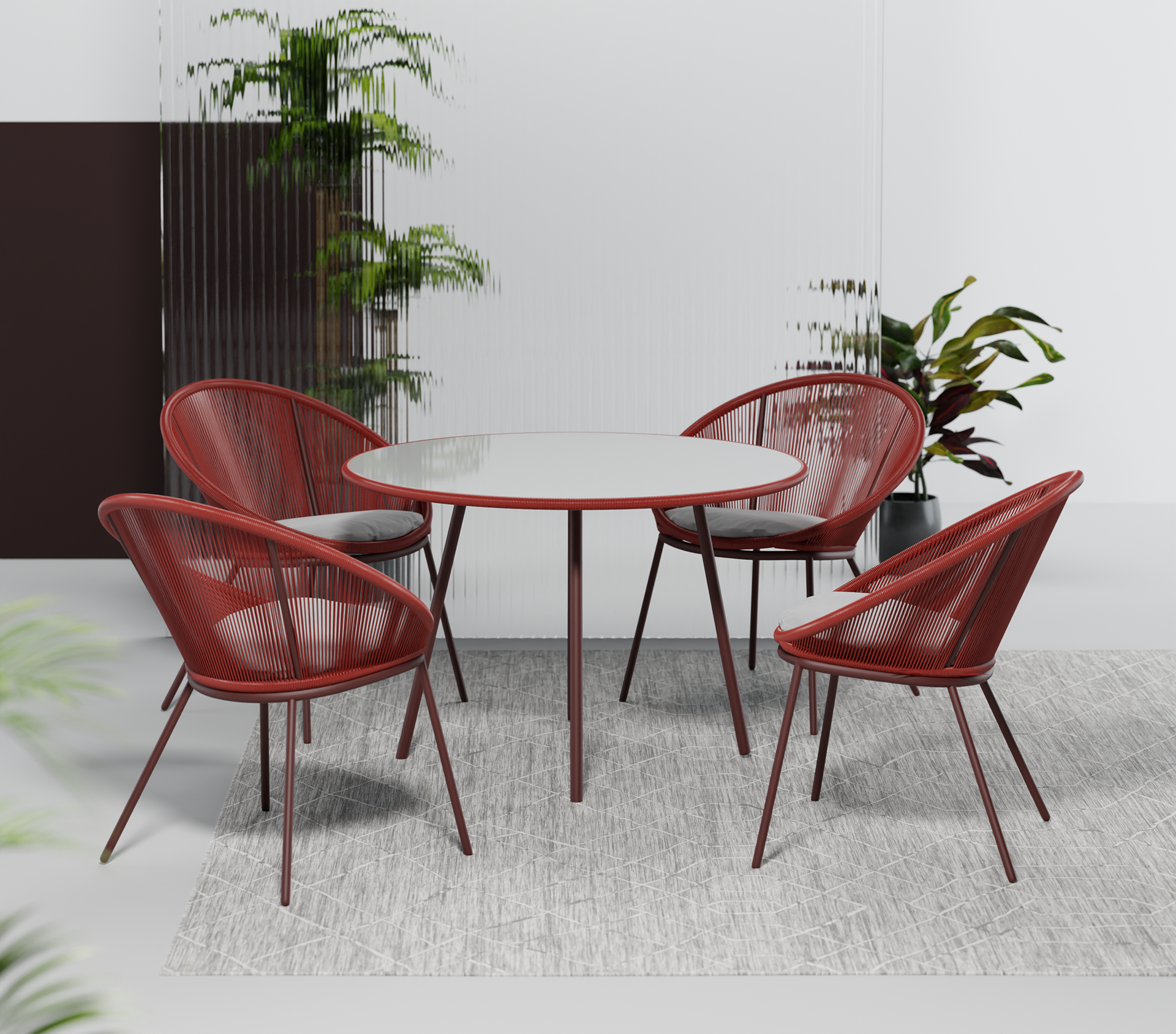 Concept for a dining range in the updated Lina style