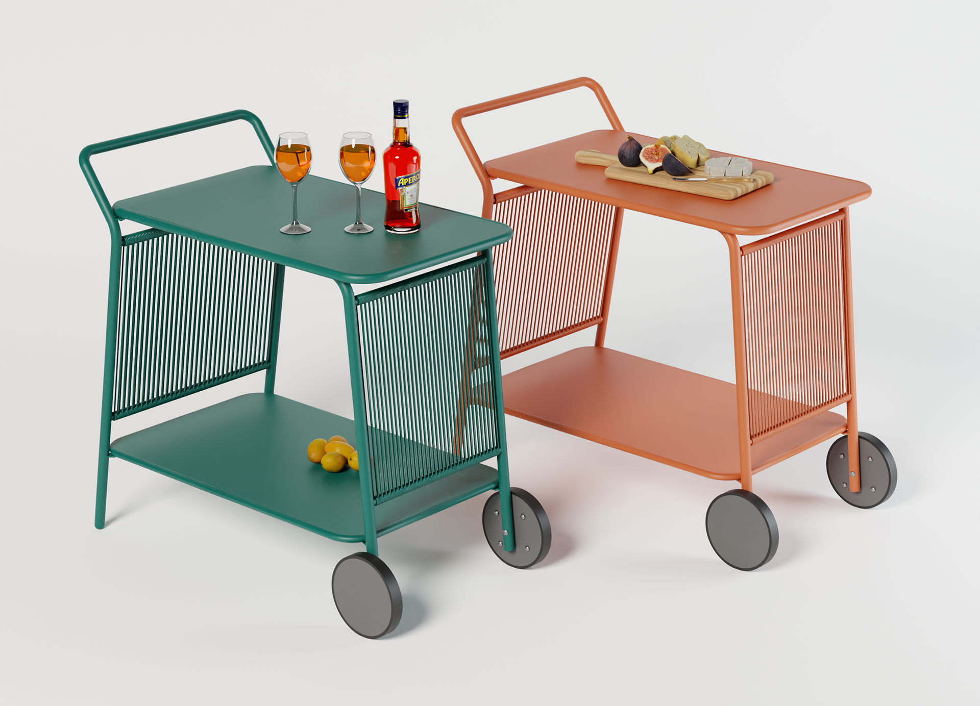 Initial concept for a new bar trolley product