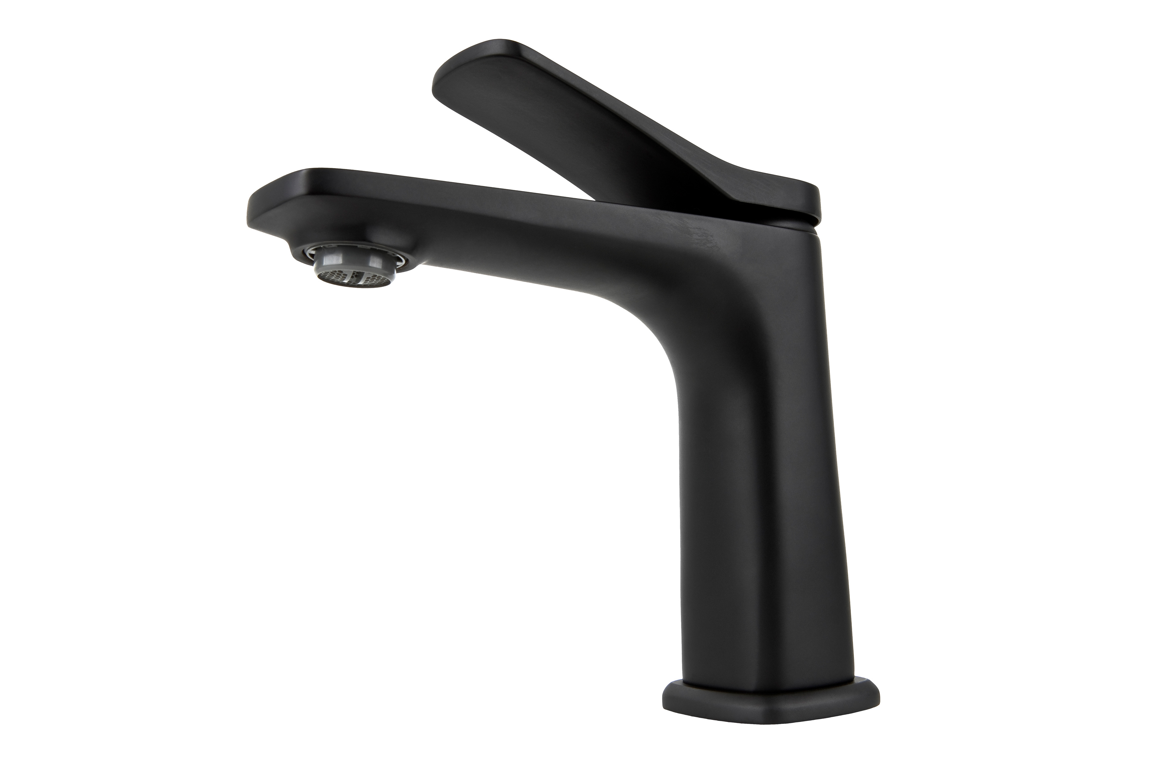 bateria umywalkowa czarna matowa