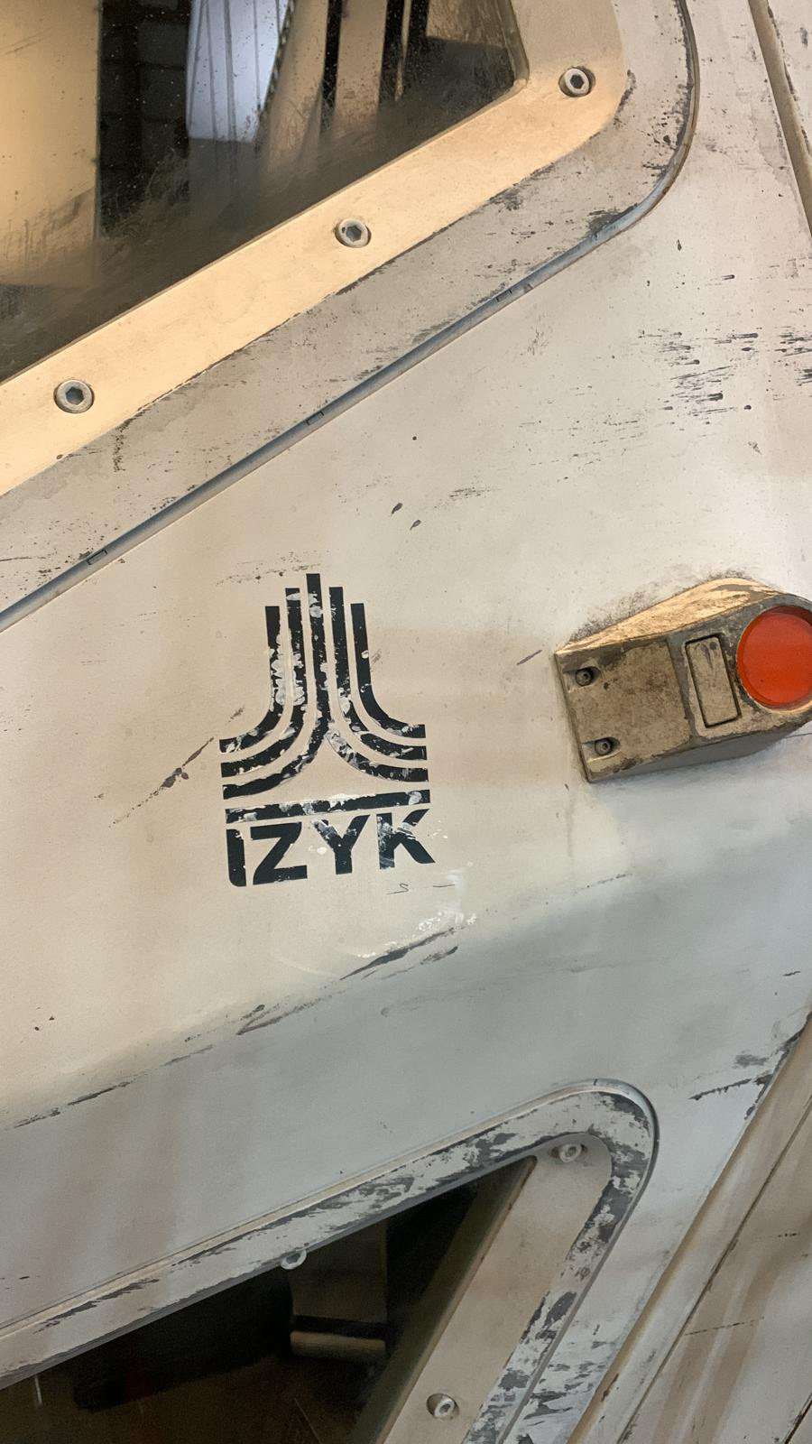 A logo I designed on one of the mission vehicles