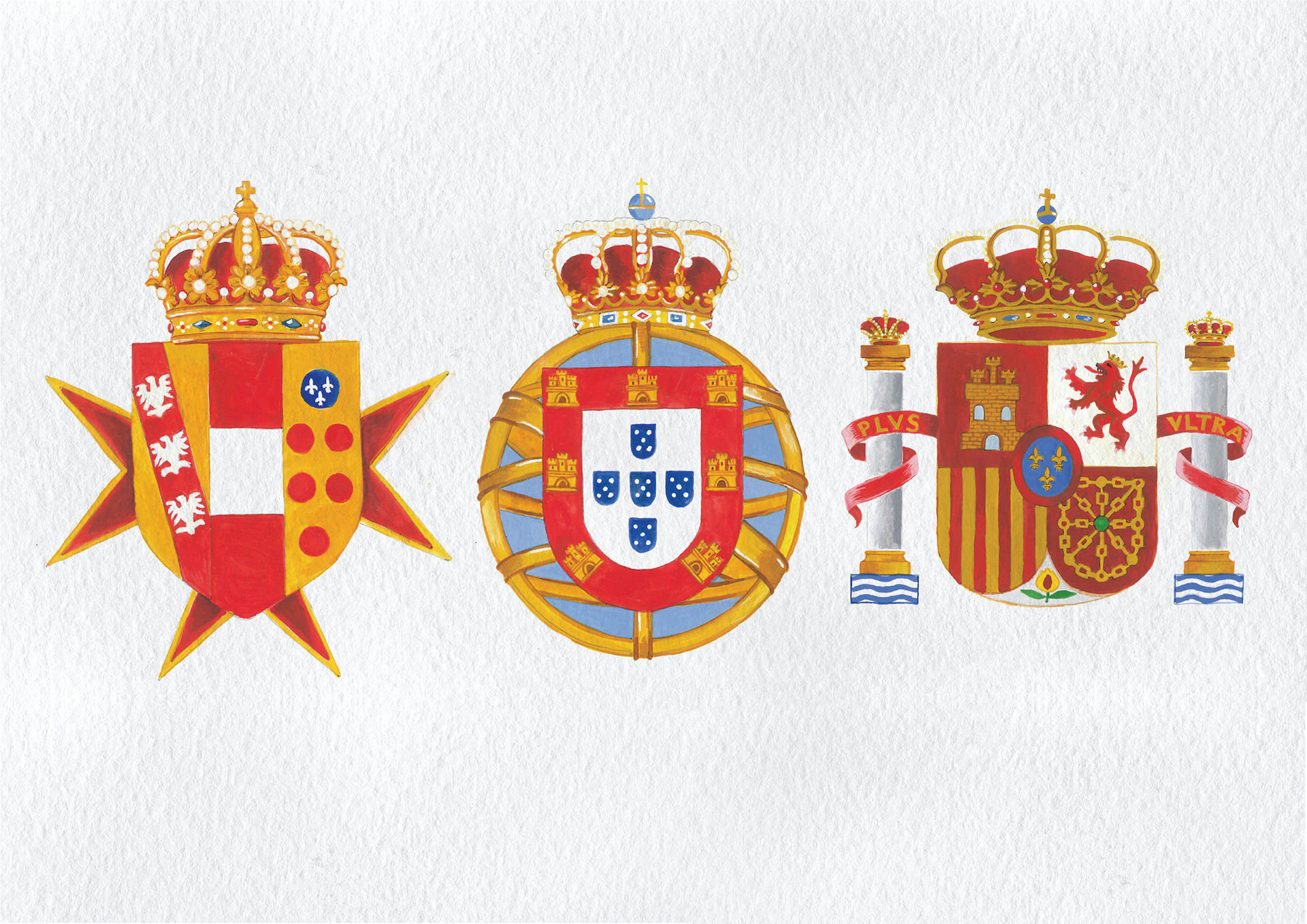 Paintings for flags