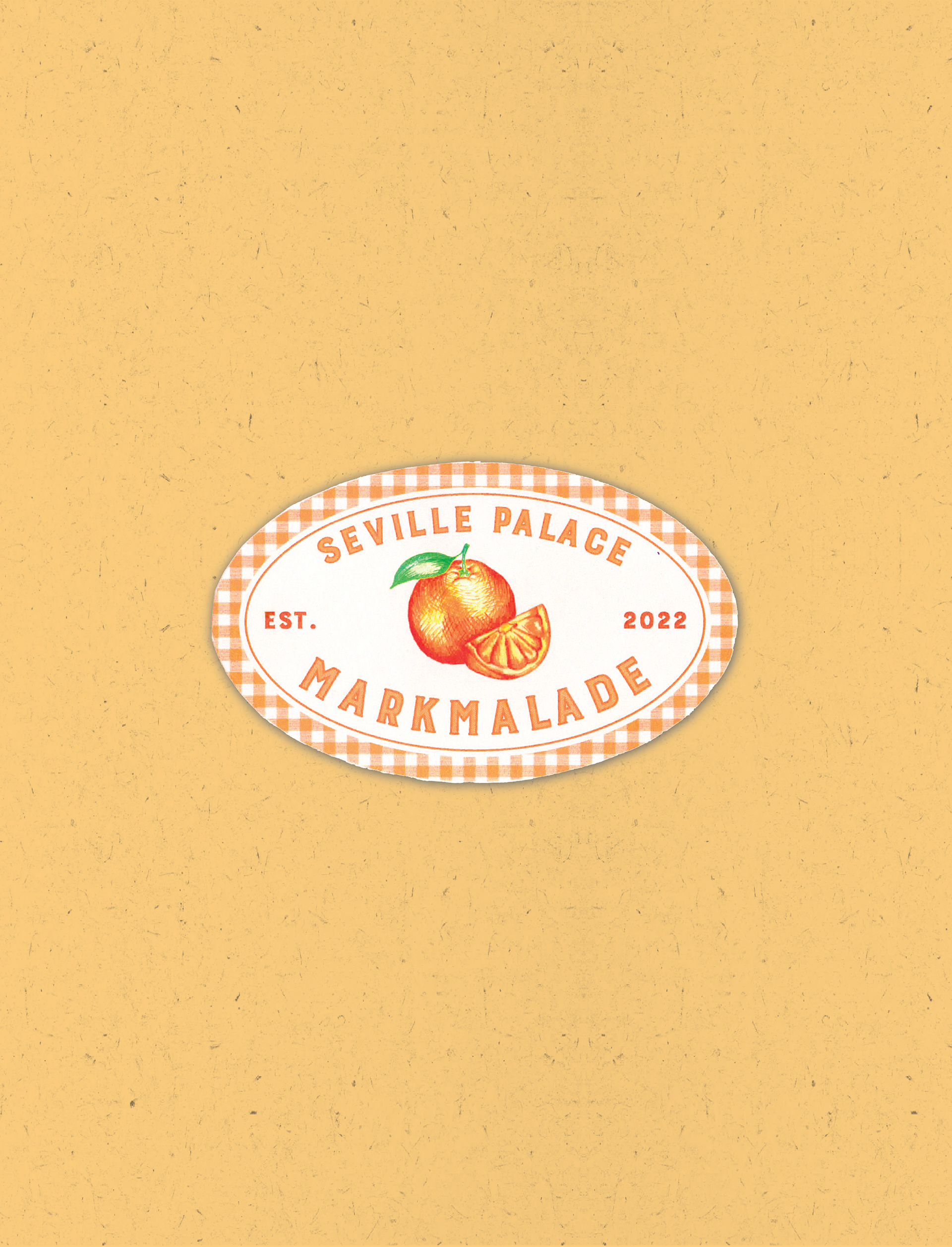 "Markmalade" - Personalised marmalade label