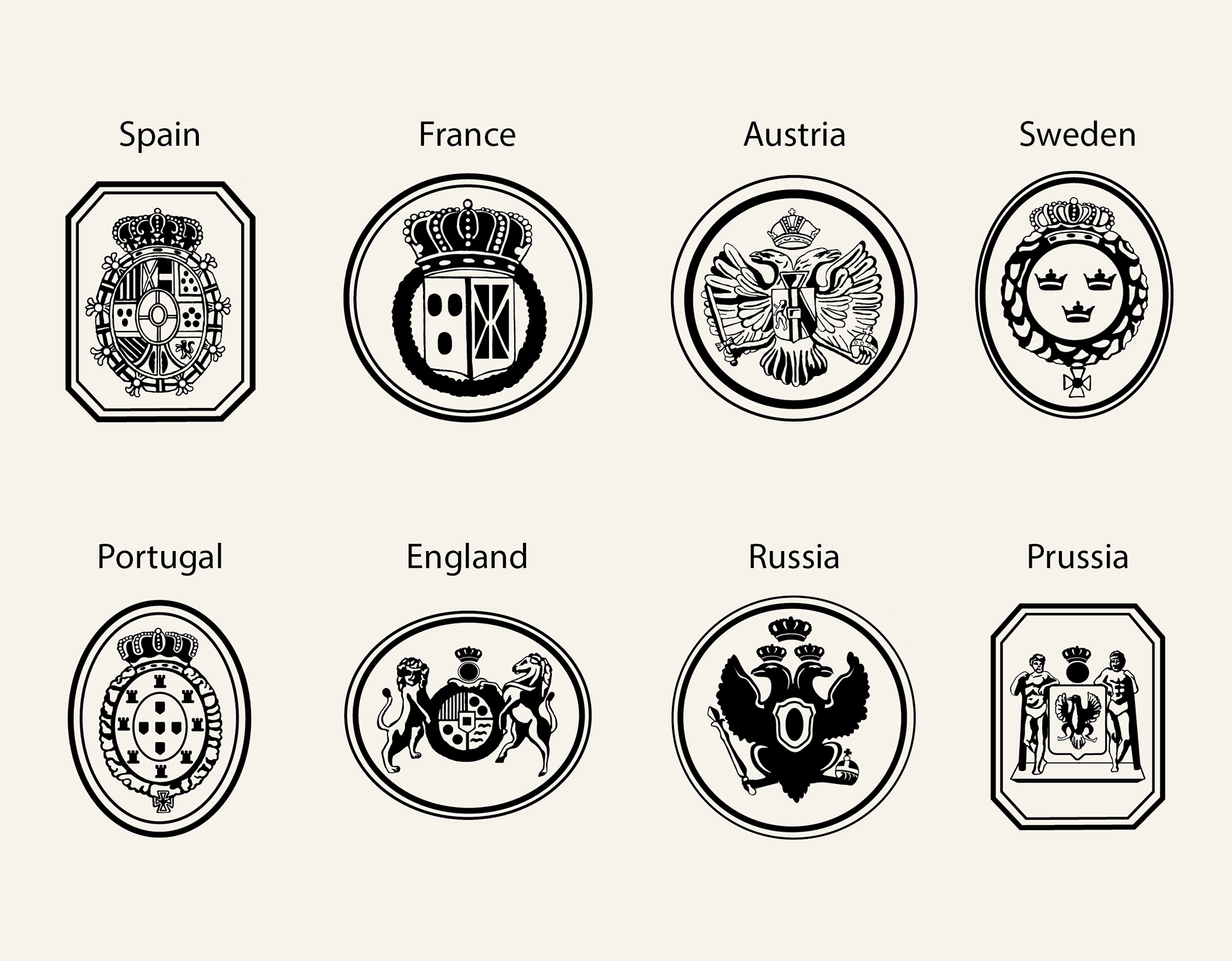 The wax seal designs