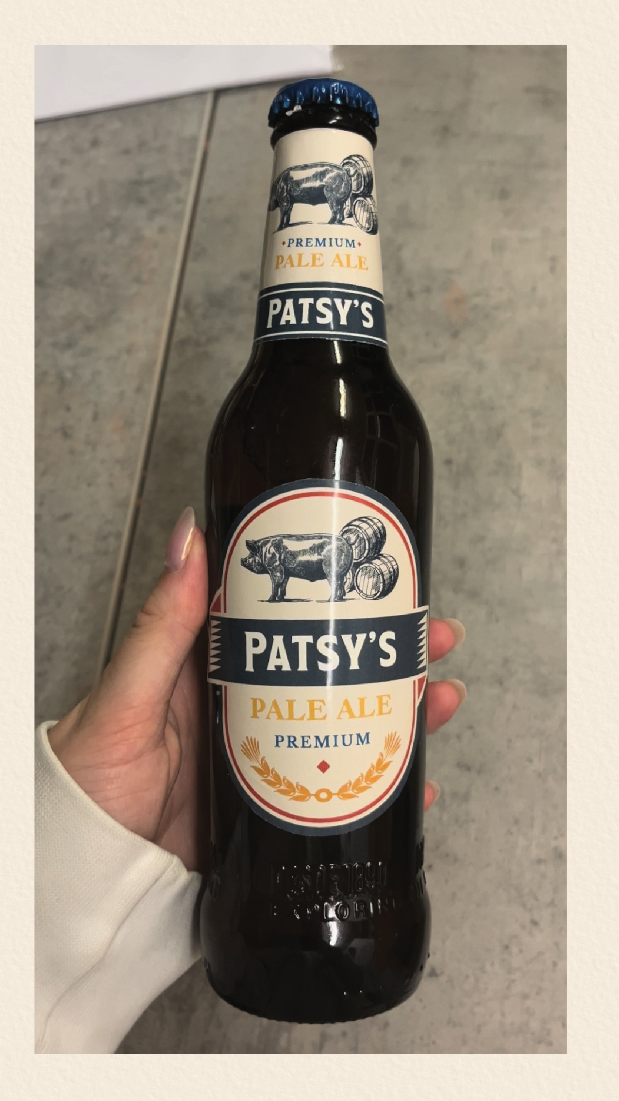 Beer label design