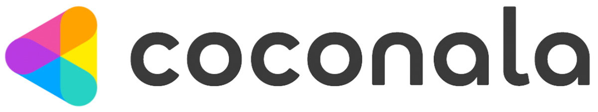Logotipo rebrand movie Coconala