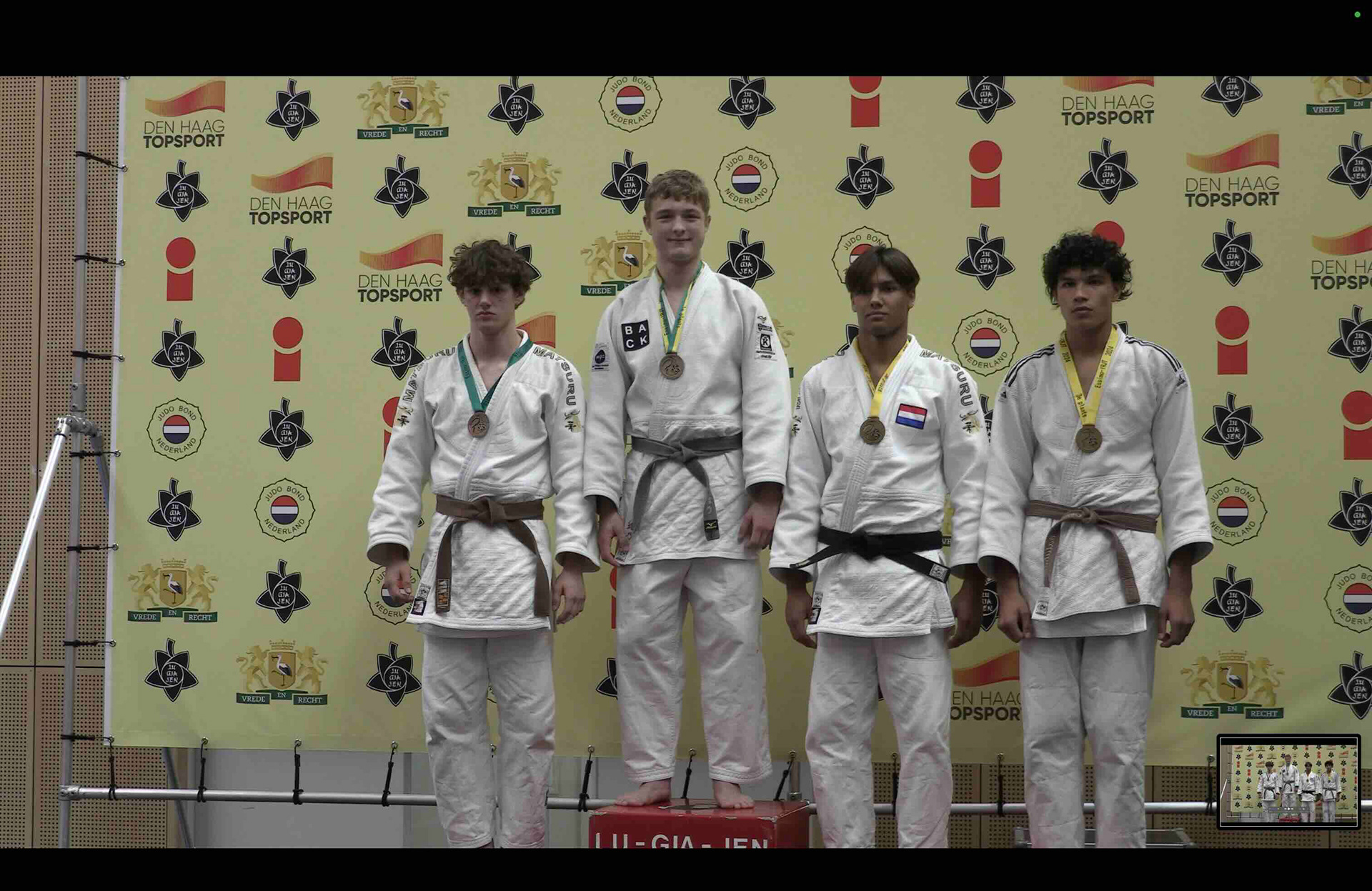 Goud bij het Residentie toernooi 