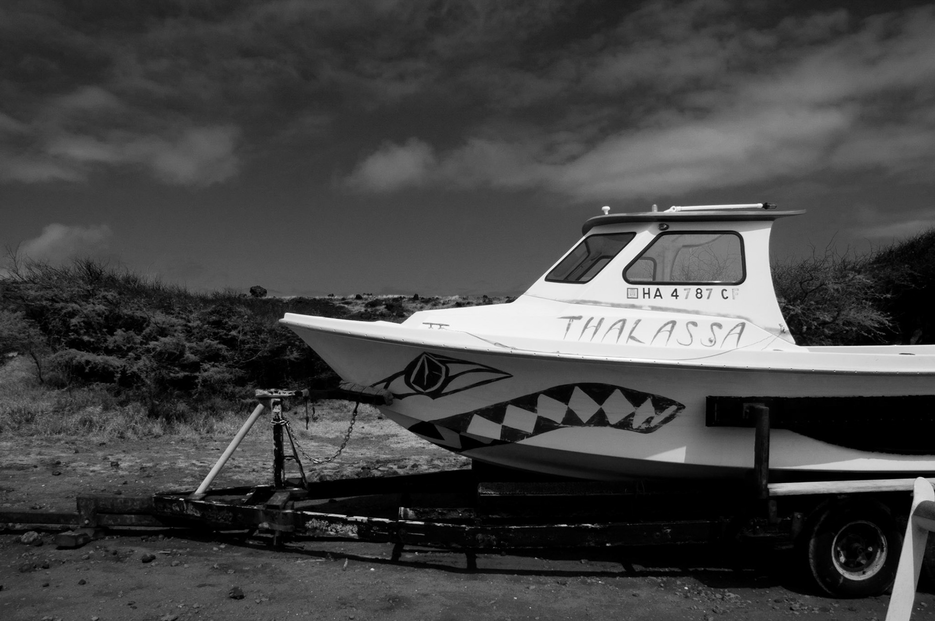I think it may be better in B&W