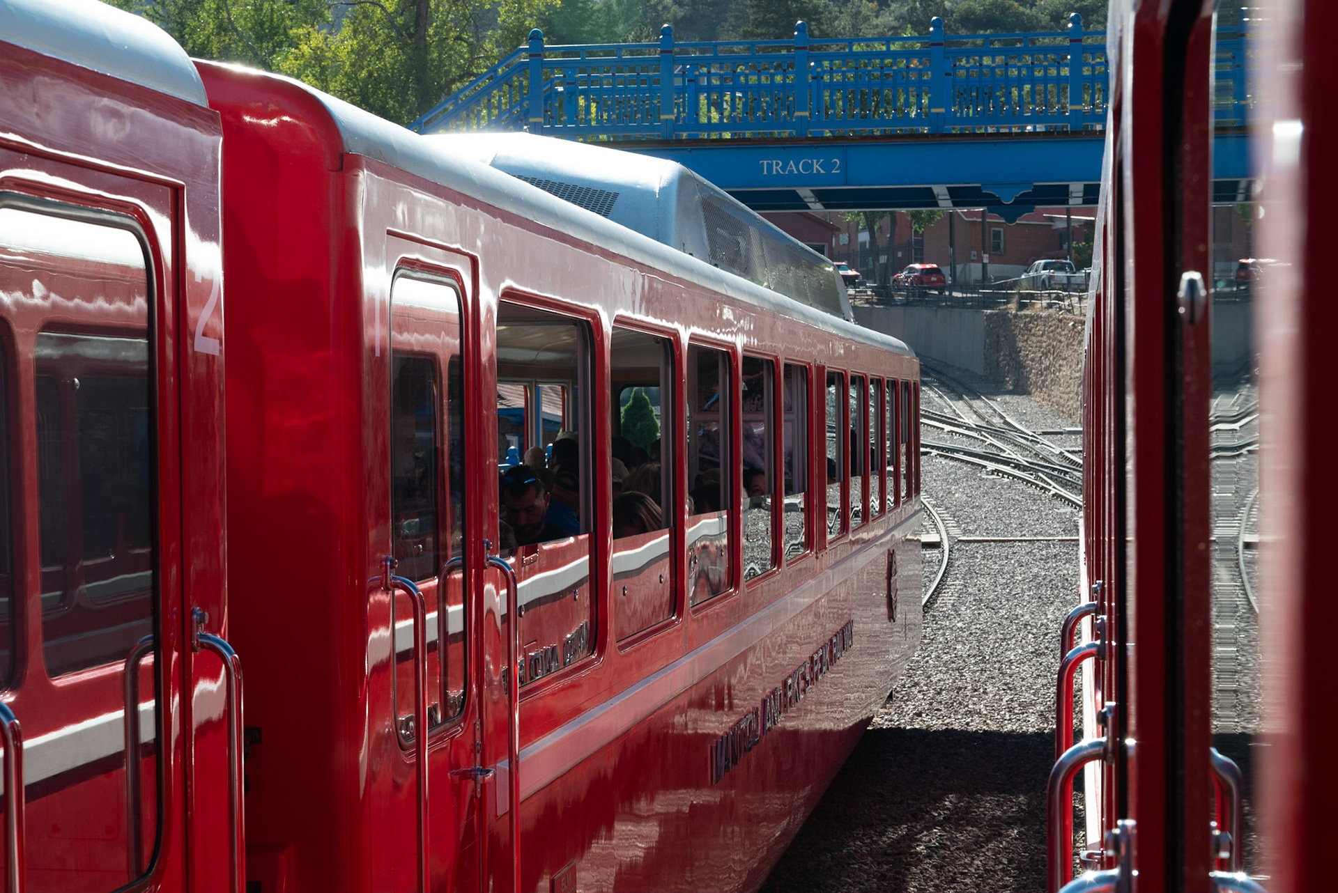 Train at the Manitou Station