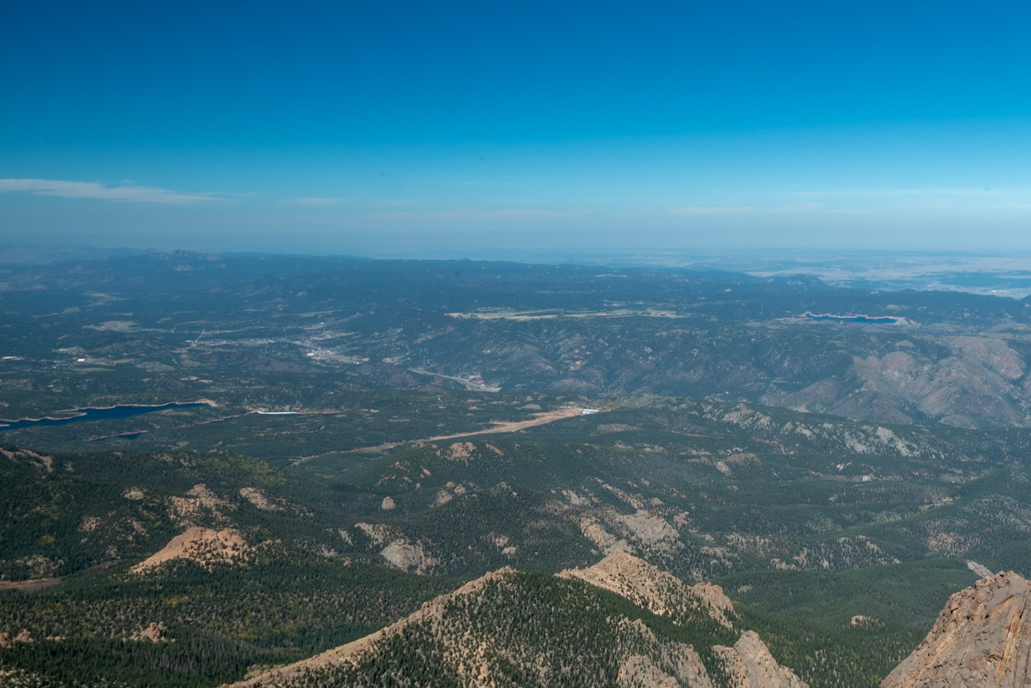 North from the Summit