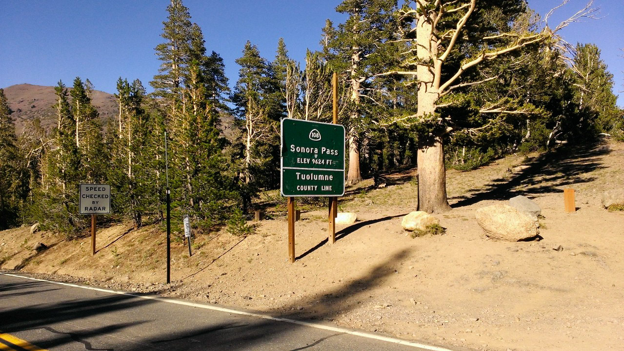 Summit of Sonora Pass