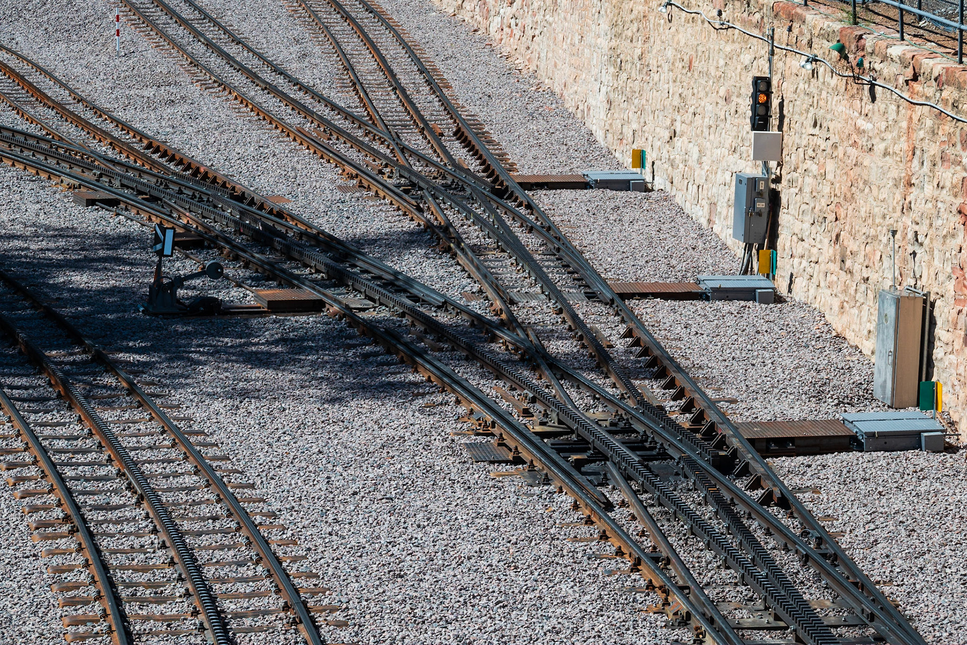 Cog Turnout at Manitou Depot
