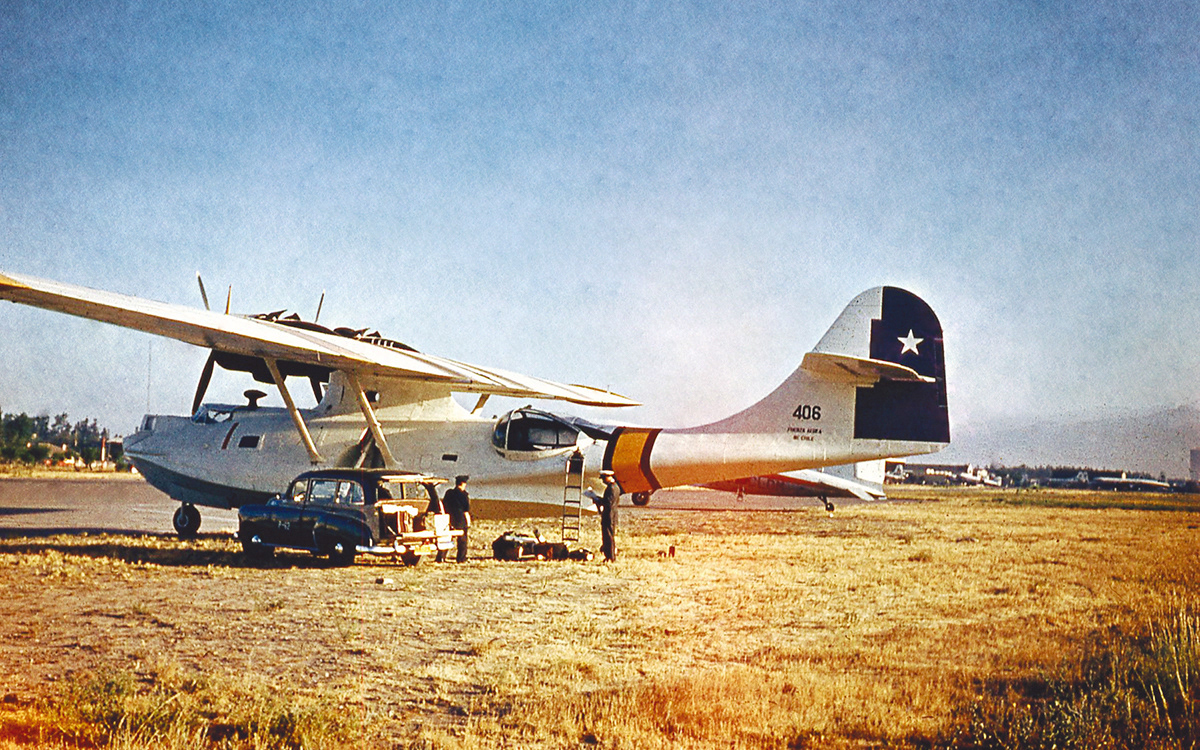 1955 - Consolidated OA-10A Catalina No. 406 Skua - (Hugo Poblete B.)