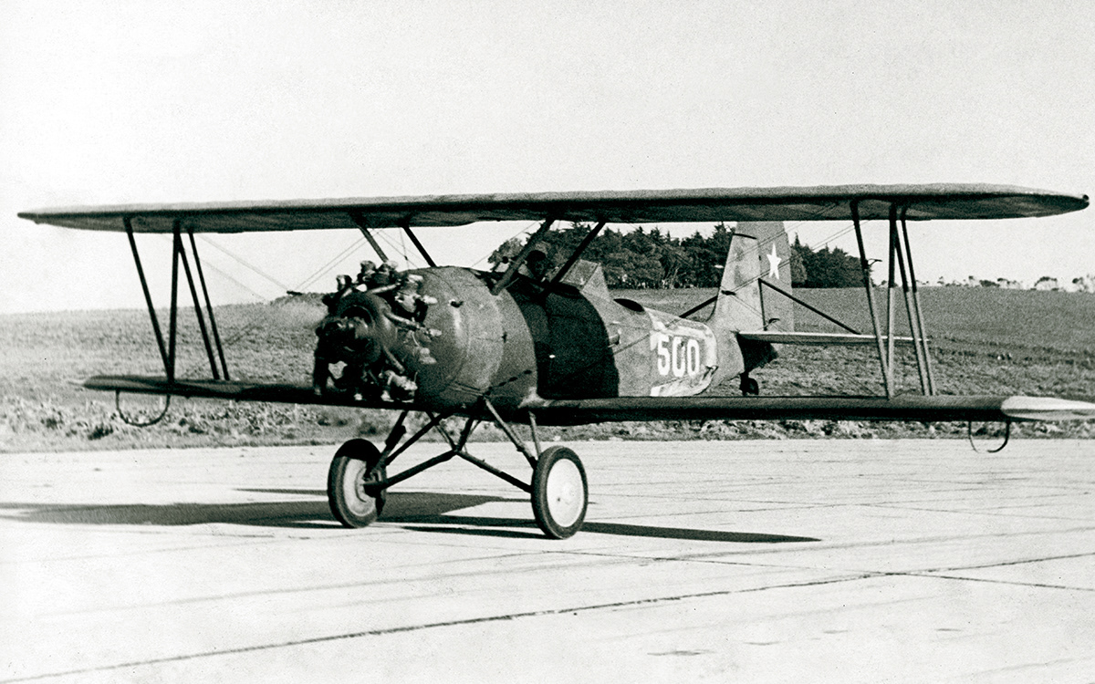 1944 - N3N-1 No. 500 del Grupo N° 2 - (MNAE)