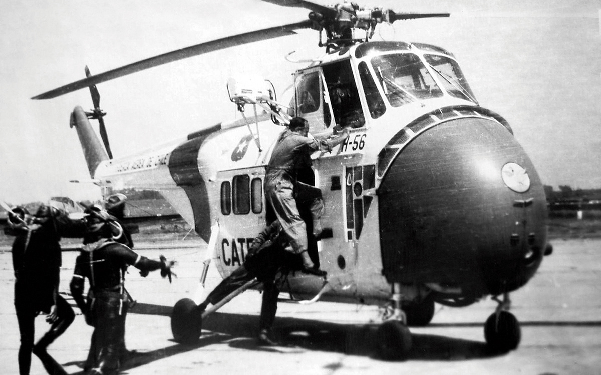 1957 - Sikorsky S-55C H-56 del Grupo No. 2 - (Grupo No. 2)