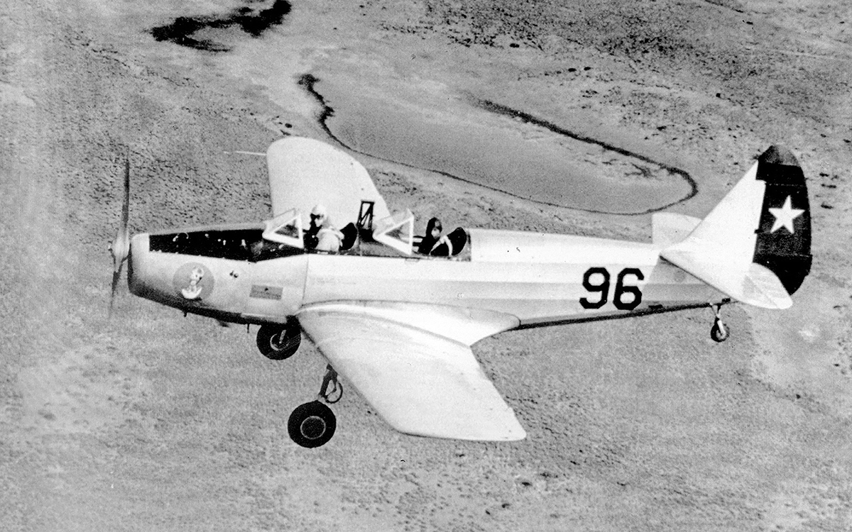 1943 - Fairchild PT-19 de la Escuela de Aviación - (MNAE)