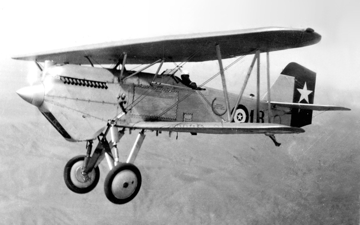 1931 - Curtiss P-1B Hawk II N° 18 - (FACh)