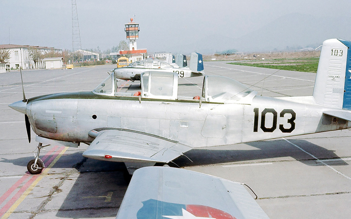 1954 - Beechcraft B-45 (T-34) Mentor No. 103 - (Rino Poletti B.)