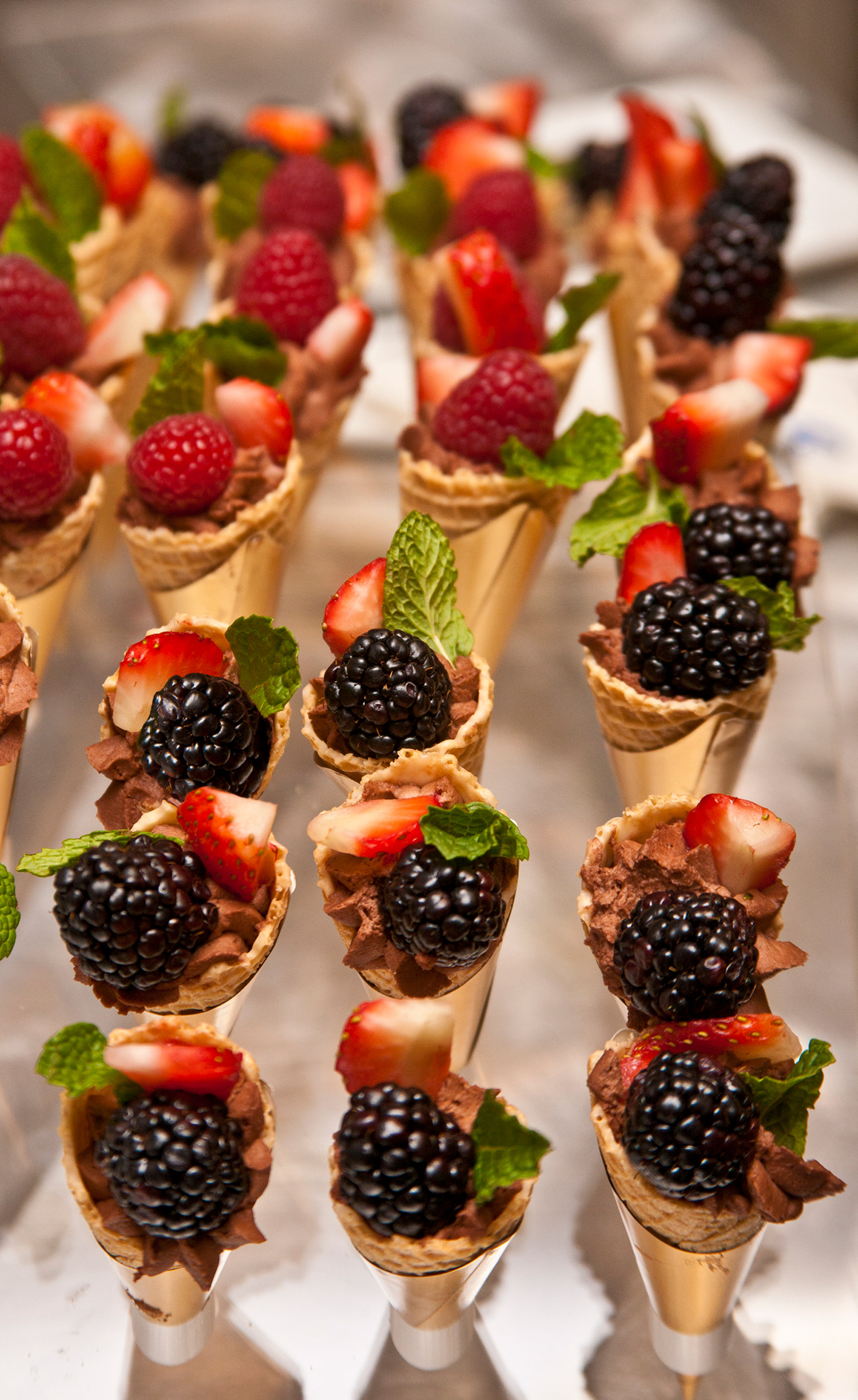 Cobo banquet food