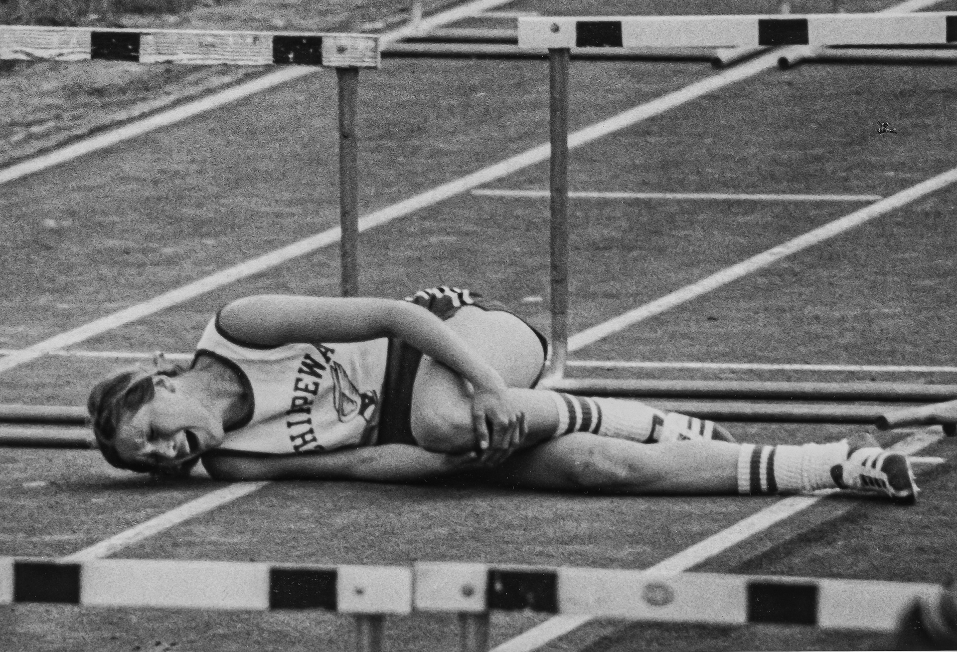hurdler injured