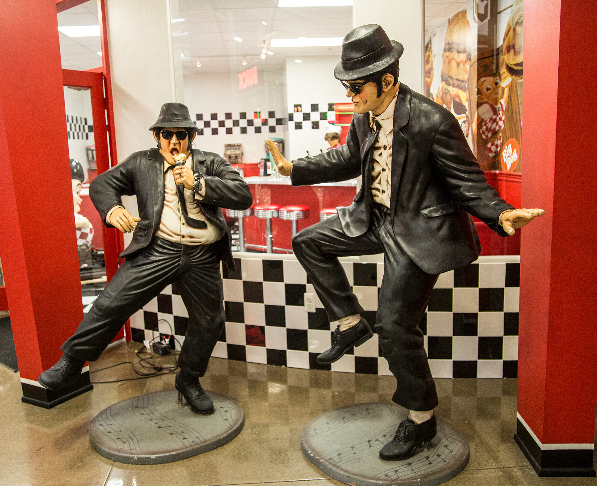 The Blues Brothers at Stahl's Auto Museum