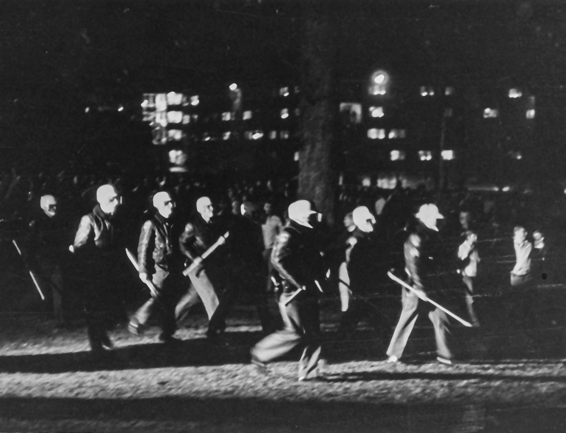 Clearing the street through campus