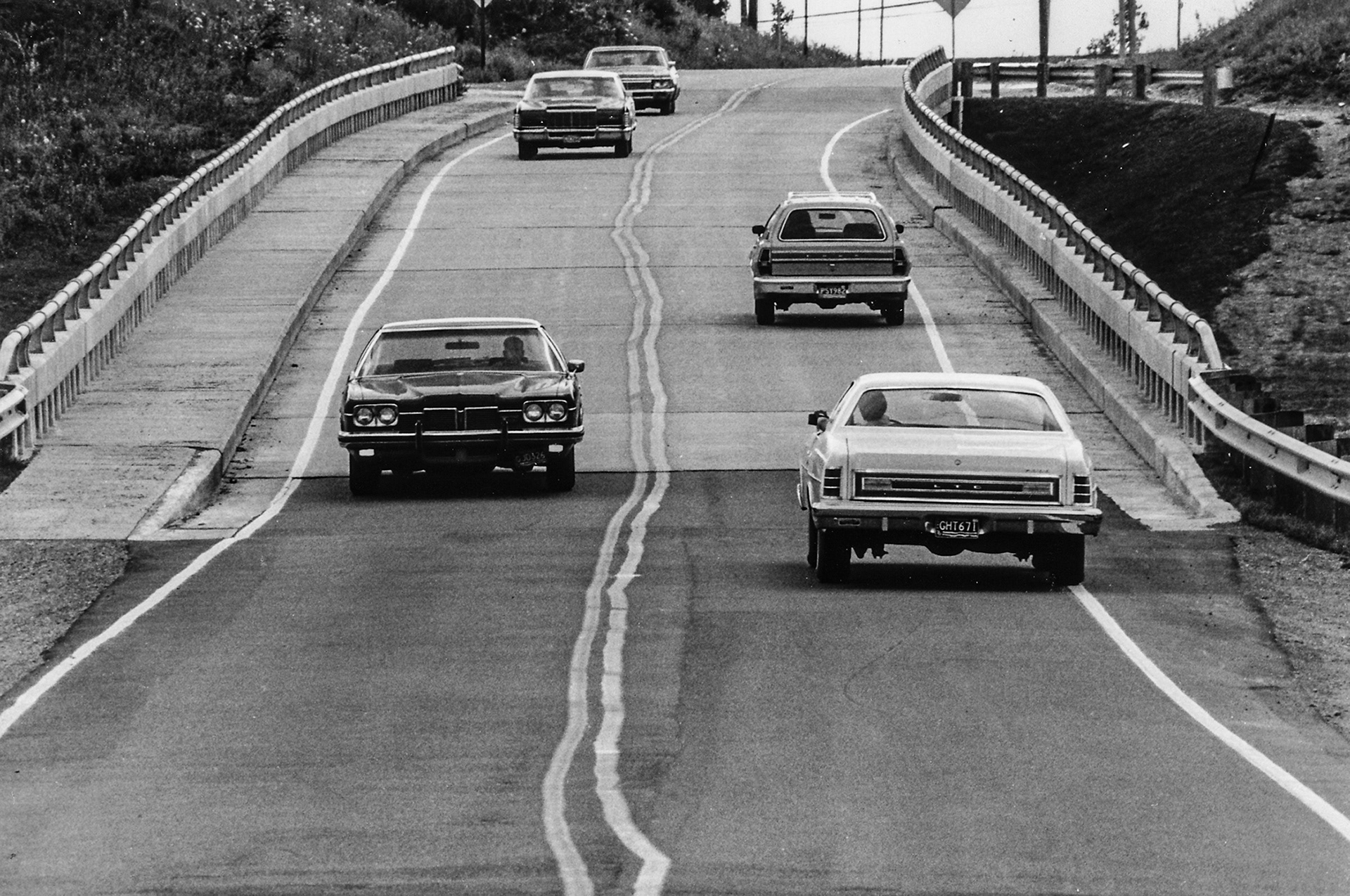 Double yellow lines