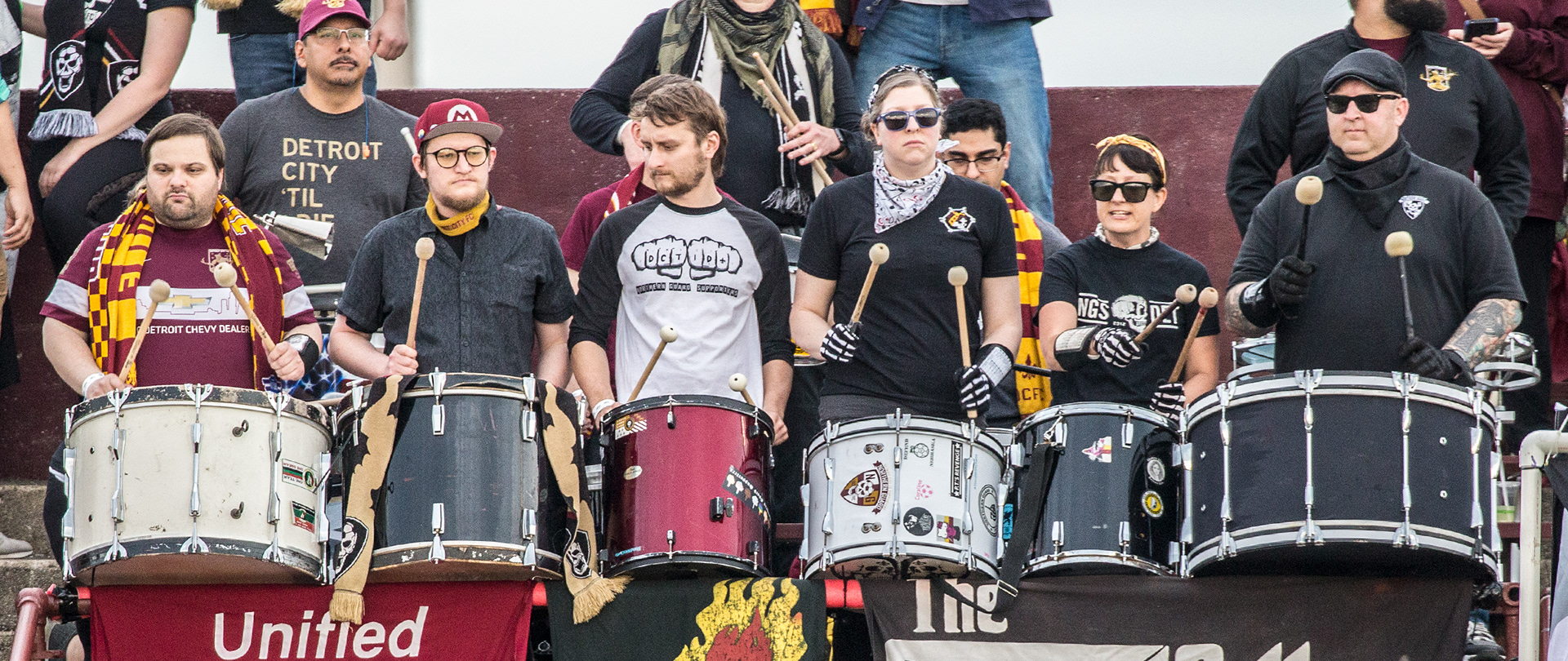 Soccer fans, Henderson Field, Hamtramck MI
