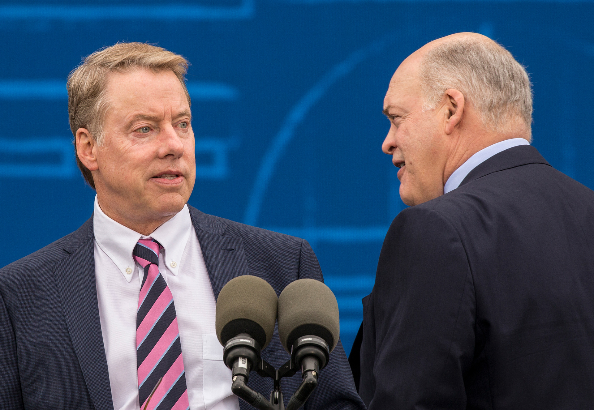Bill Ford and Jim Hackett, Ford Motor Co.