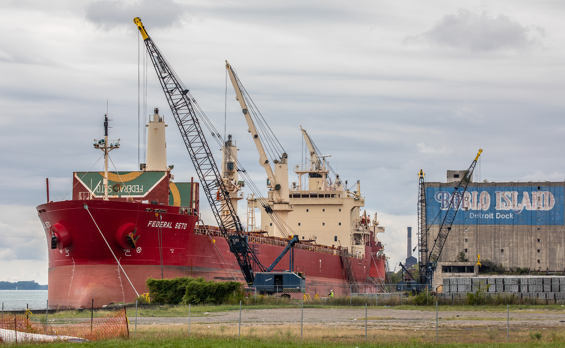 Detroit shipping terminal