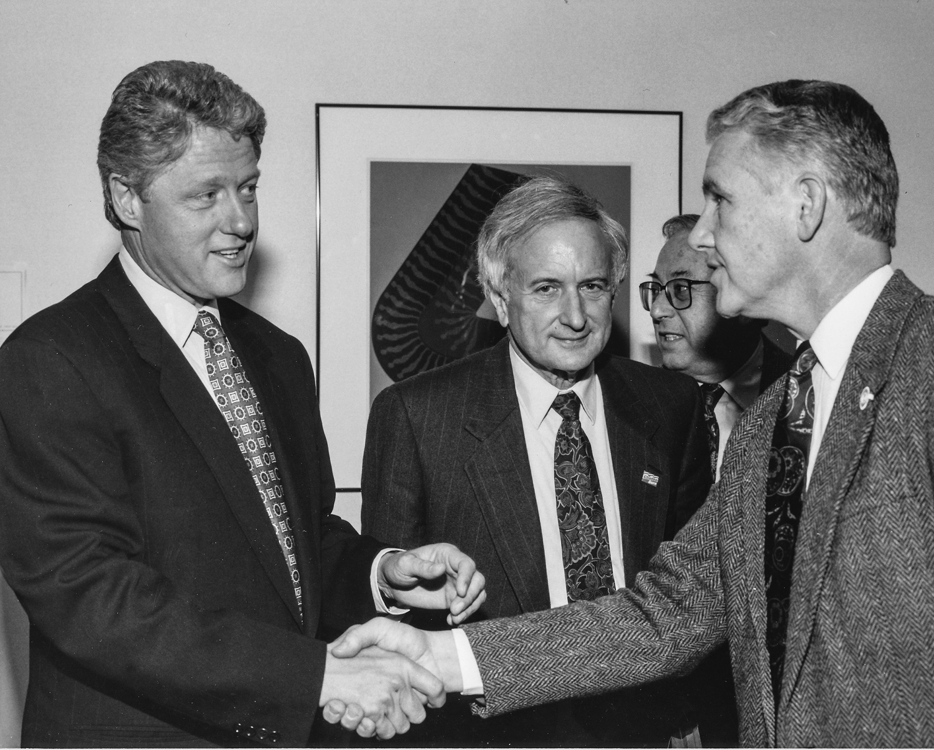 Bill Clinton at U of M Dearborn, the night before the election