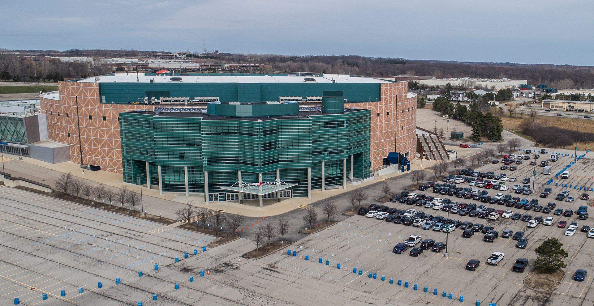 The Palace of Auburn Hills (demolished as of 2021)