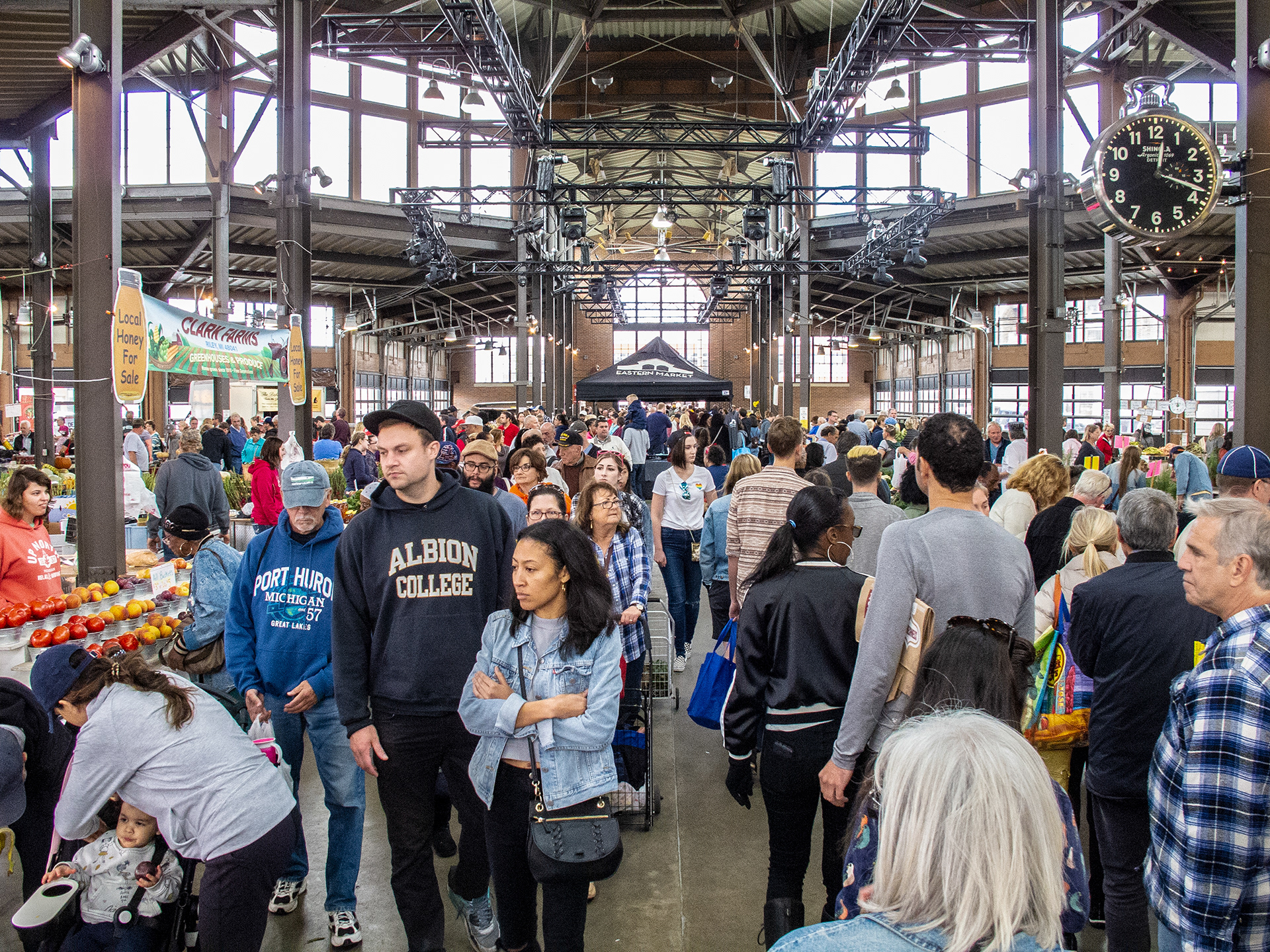 Eastern Market on Saturday morning