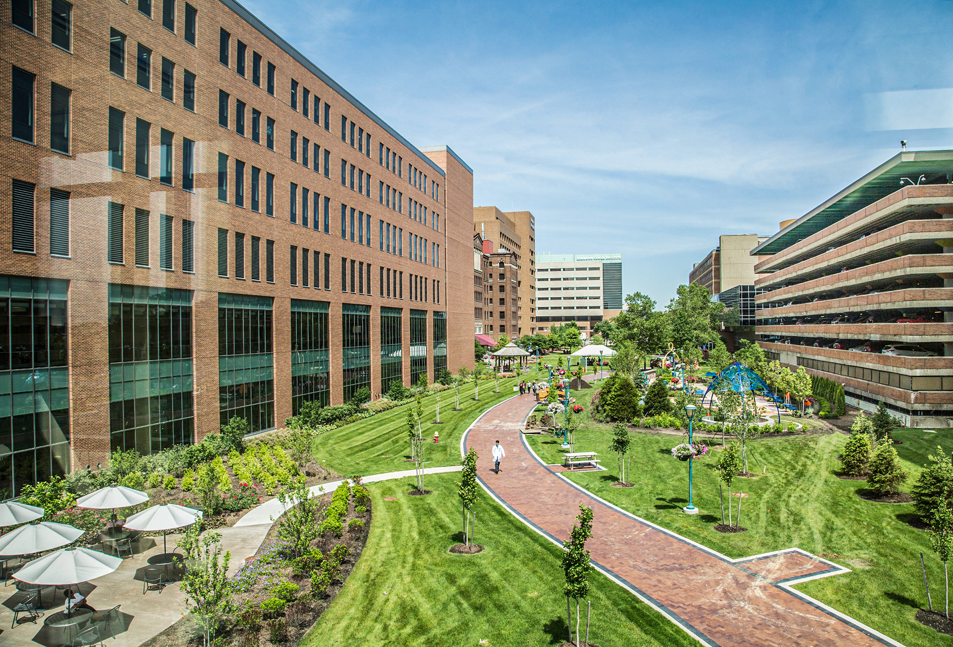 DMC courtyard