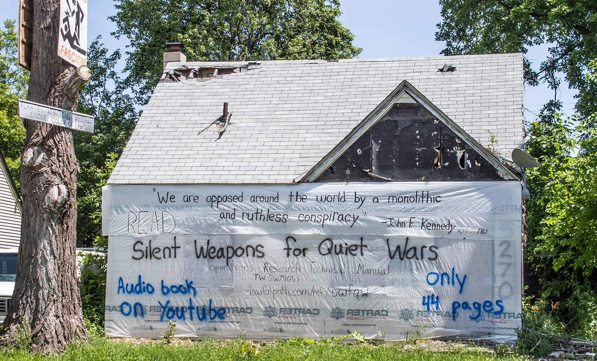 Housing as weaponry?