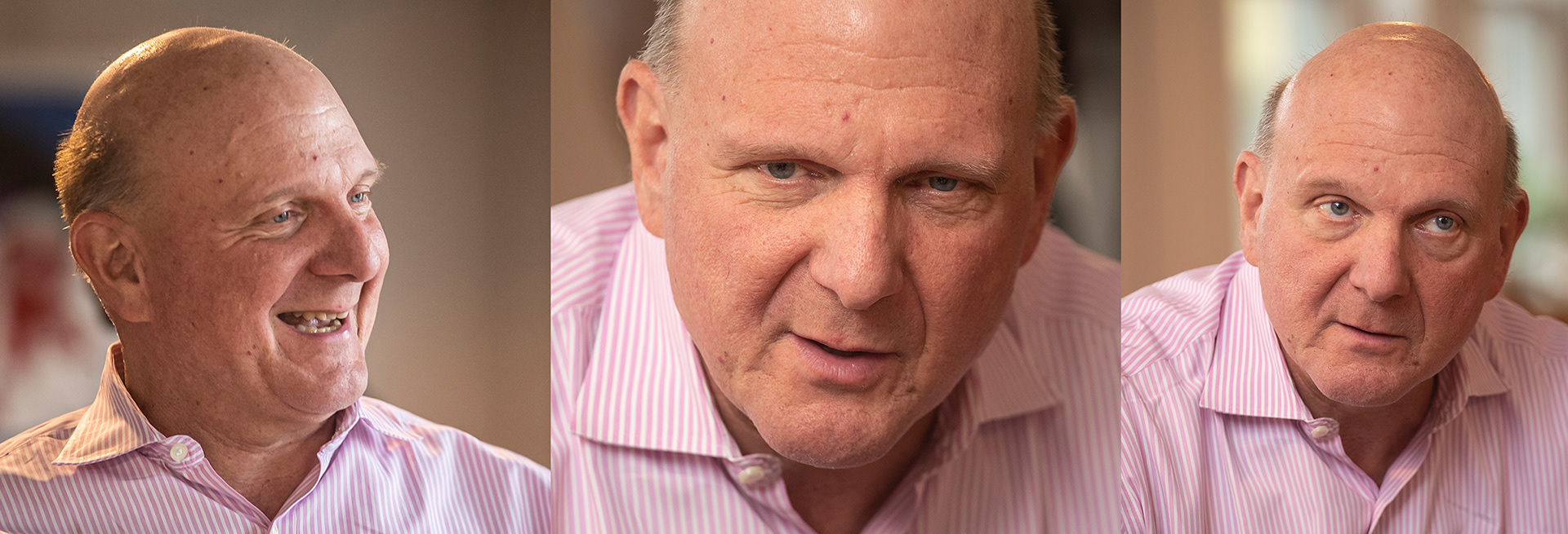 Steve Balmer, former Microsoft exec and very rich guy